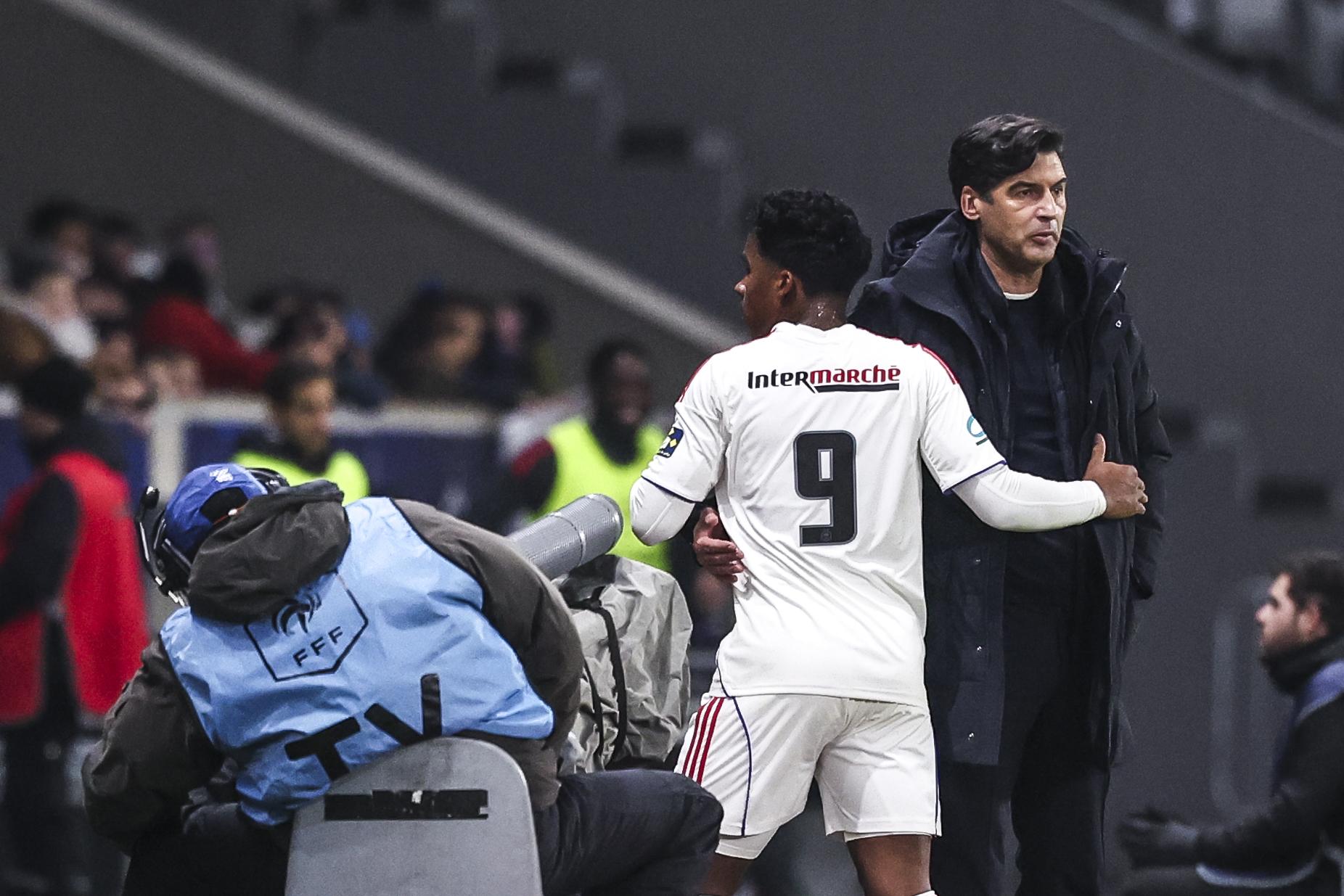 Lyon : Paulo Fonseca critique l'égoïsme d'Endrick et donne des mauvaises nouvelles de Rémi Himbert