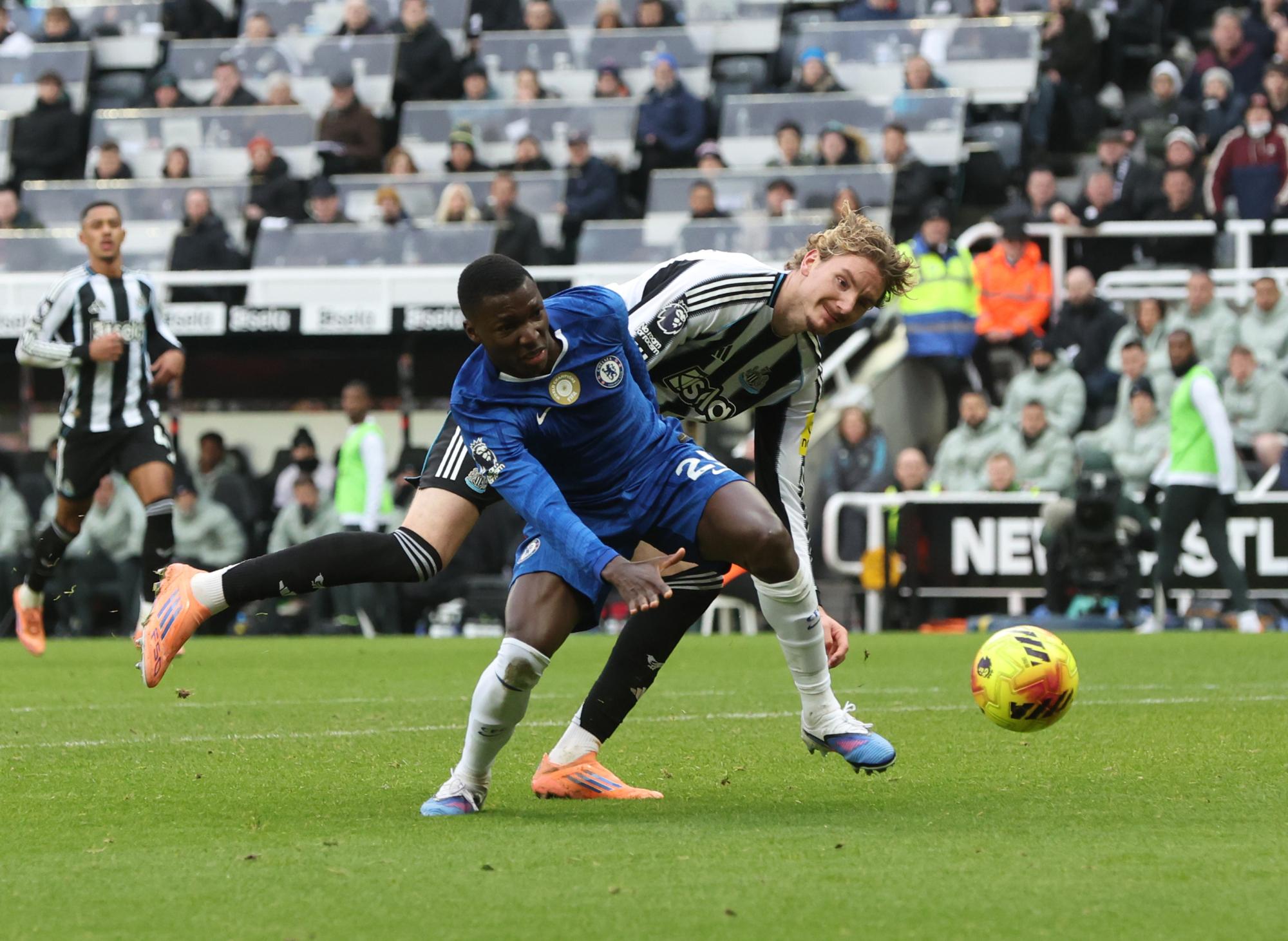 Premier League : Chelsea battu par Newcastle avant de retrouver le PSG