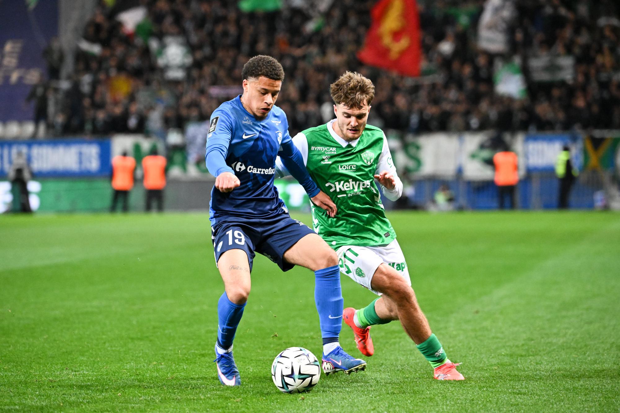 Ligue 2 : Sans idées, Saint-Étienne bute sur Grenoble