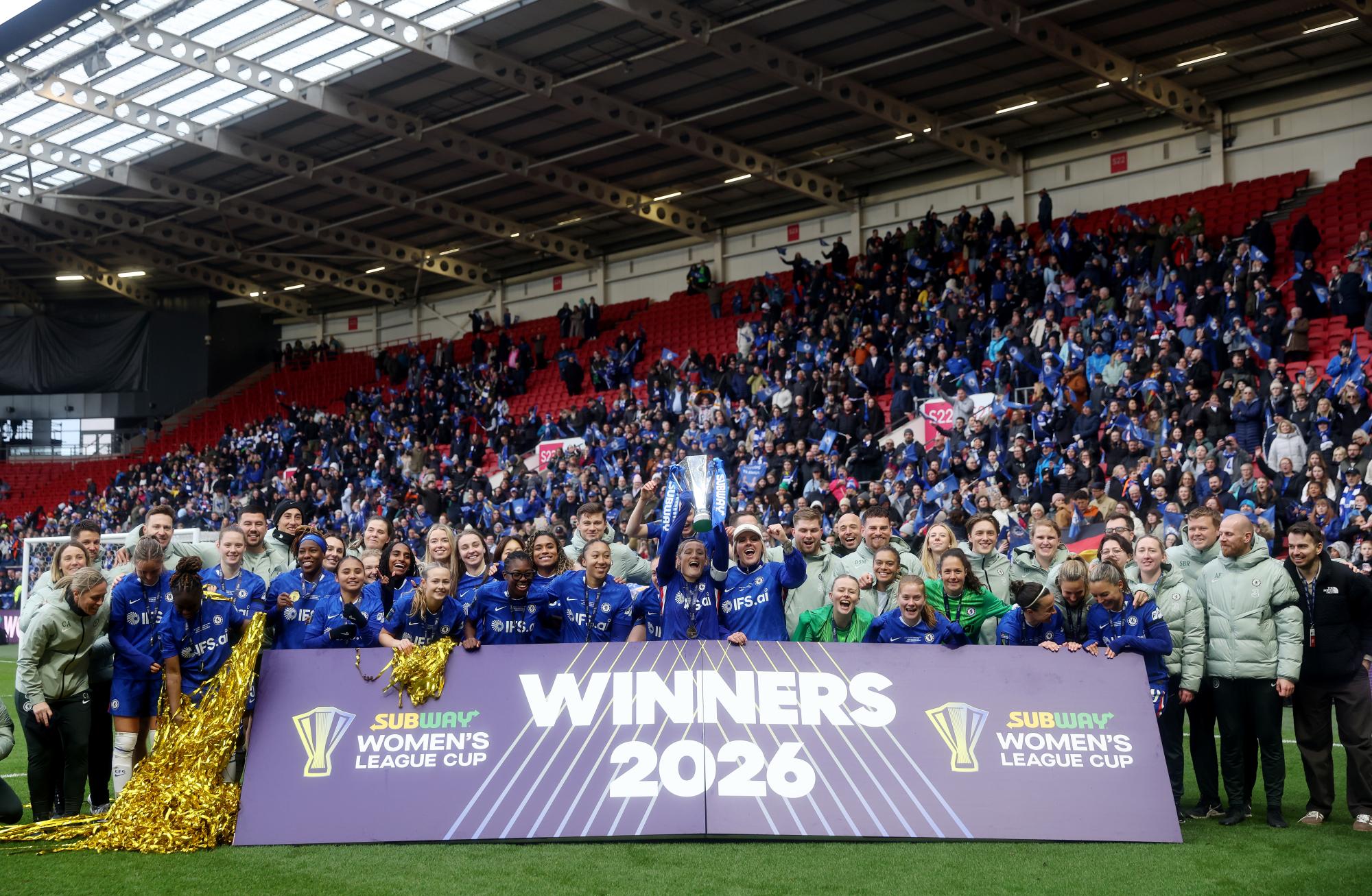 League Cup F : Chelsea conserve son titre en s'imposant face à Manchester United et s'offre le premier titre de la saison