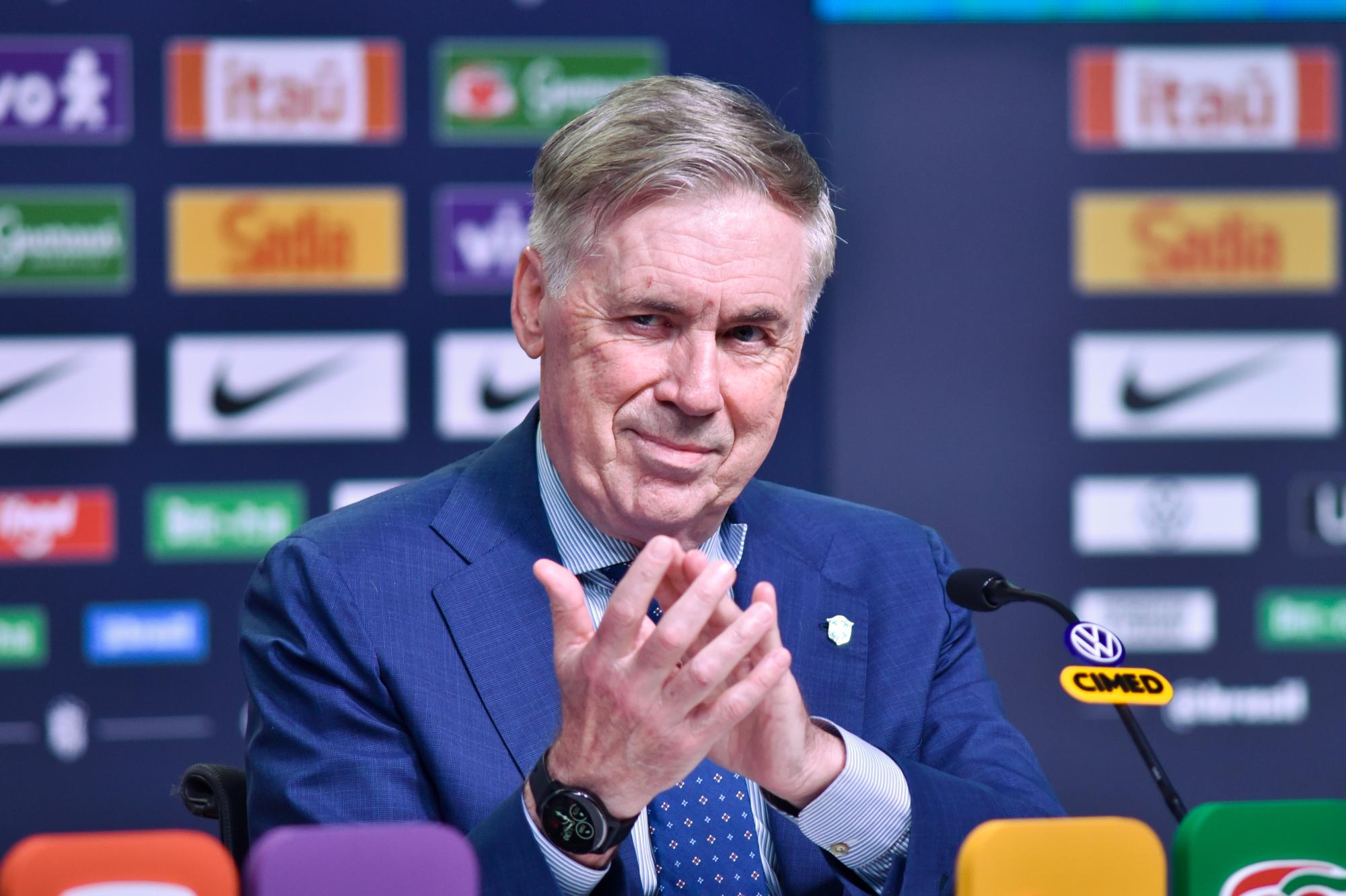 Carlo Ancelotti est tout content de jouer contre la France et contre la Croatie
