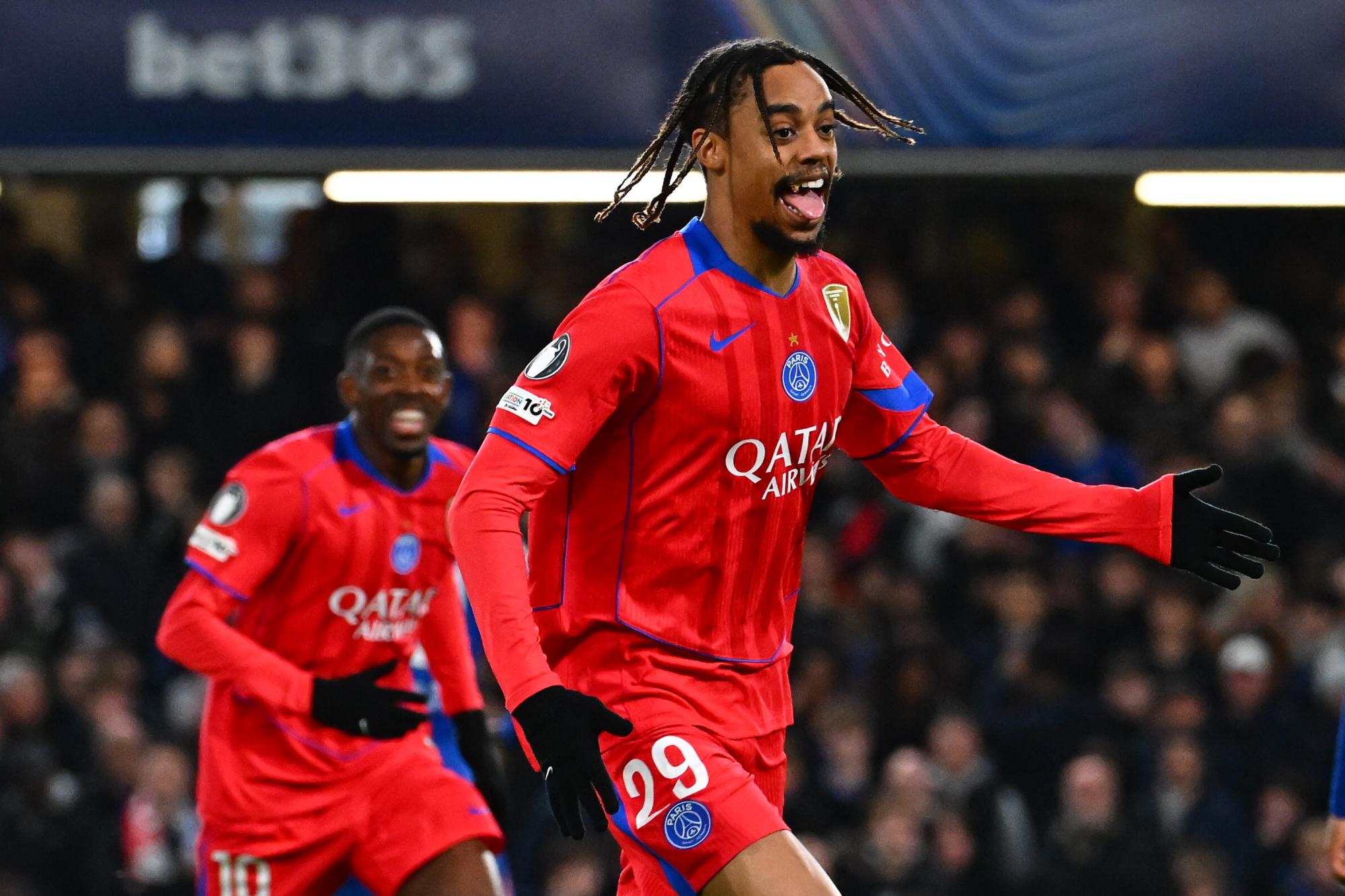 Ligue des champions - On a retrouvé un grand Bradley Barcola, buteur pour le PSG à Chelsea