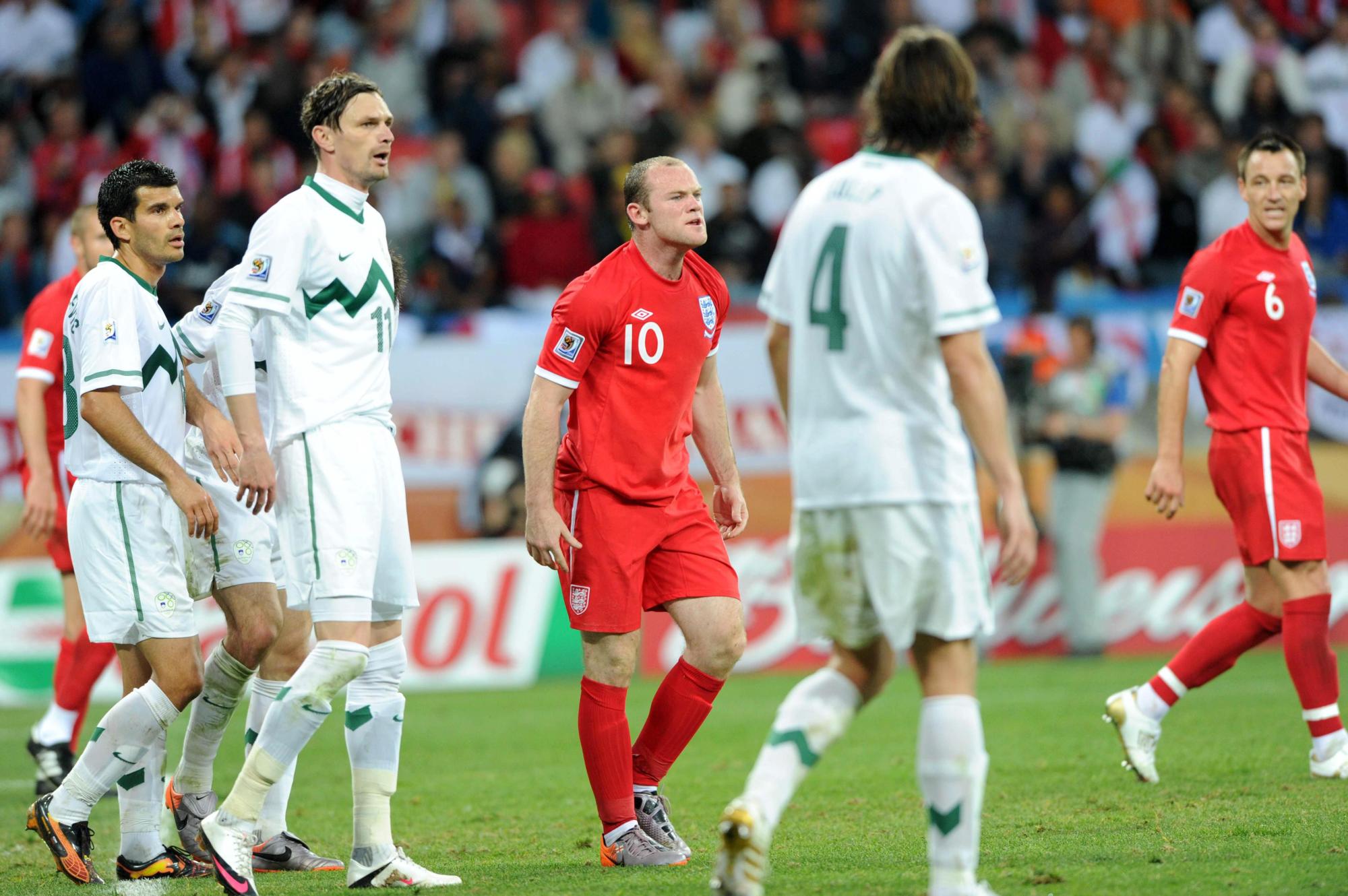 Wayne Rooney n'a pas kiffé la Coupe du monde en Afrique du Sud