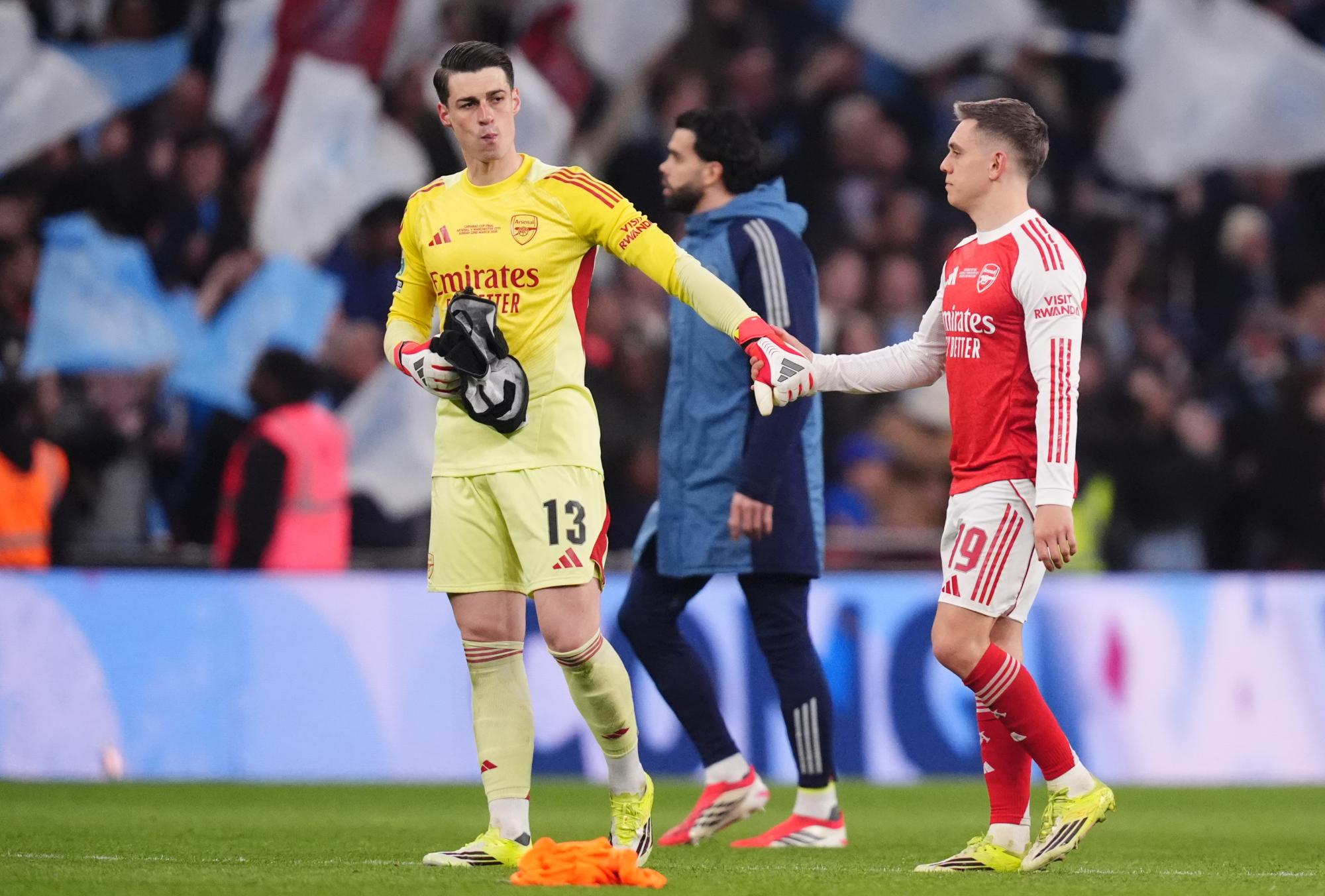 Mikel Arteta justifie la titularisation de Kepa Arrizabalaga en finale de League Cup