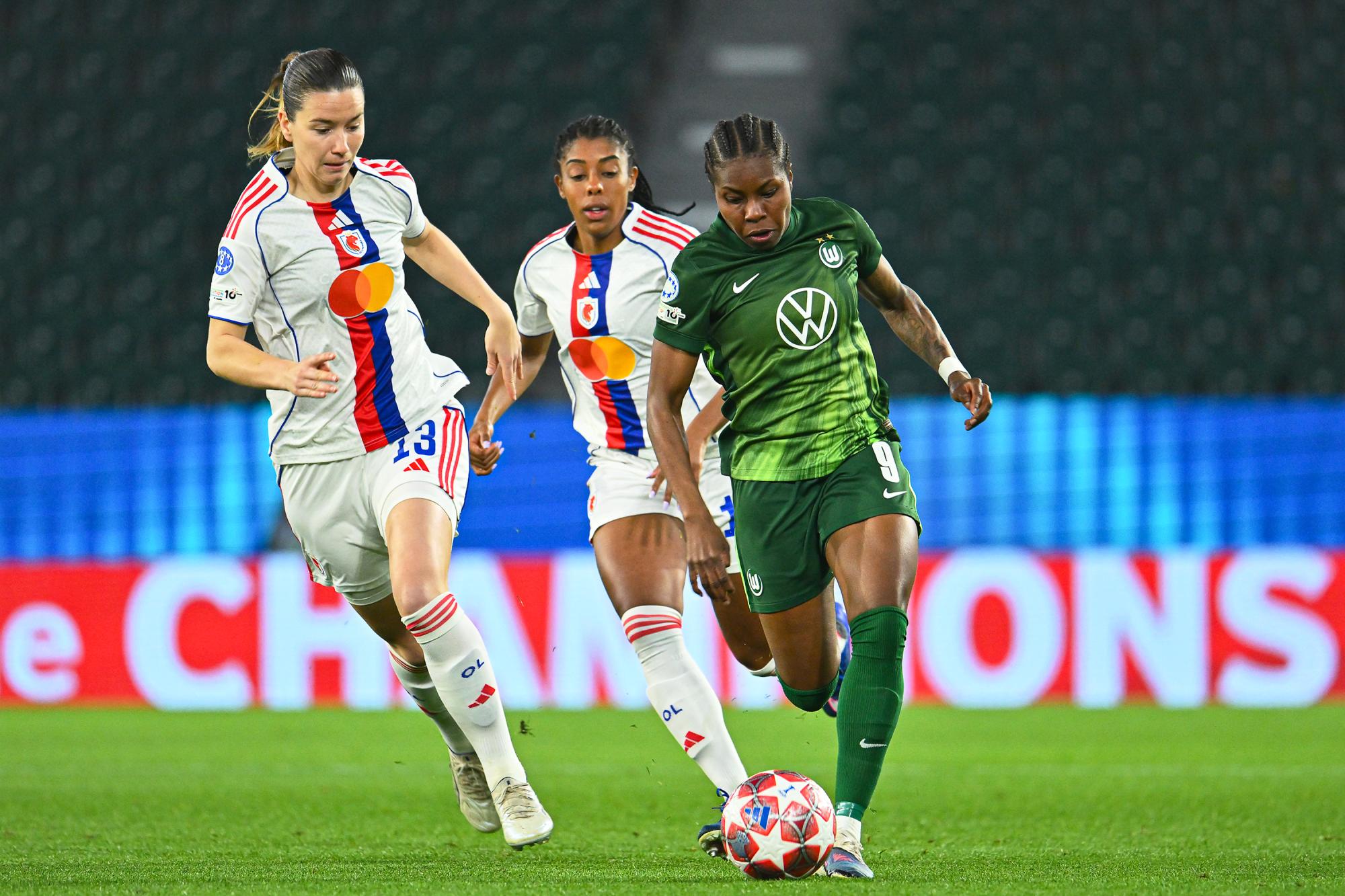 Ligue des champions (F) : OL Lyonnes surpris sur la pelouse de Wolfsburg