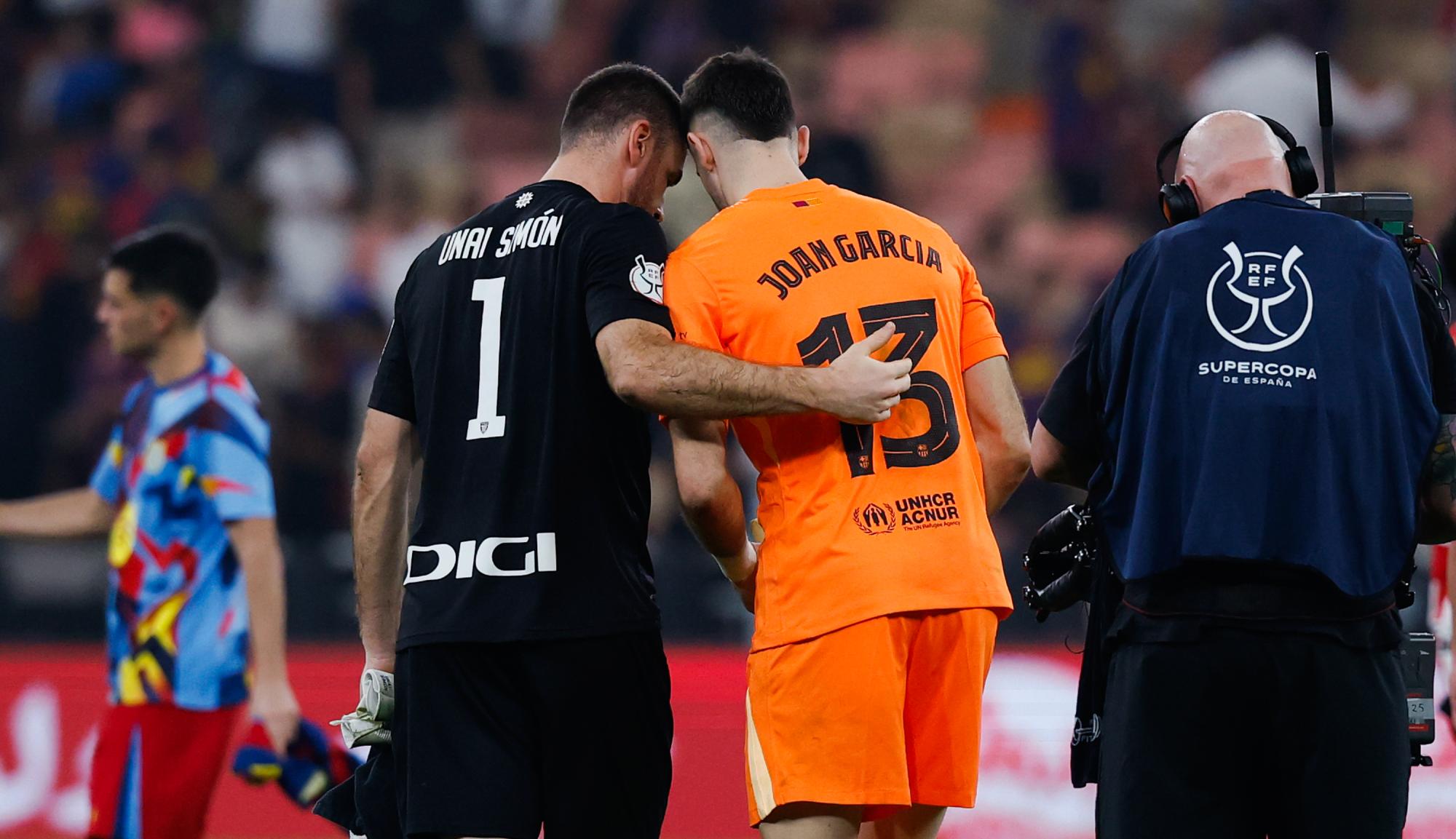 Pour Unai Simón, Joan García est celui qui se rapproche le plus de Thibaut Courtois