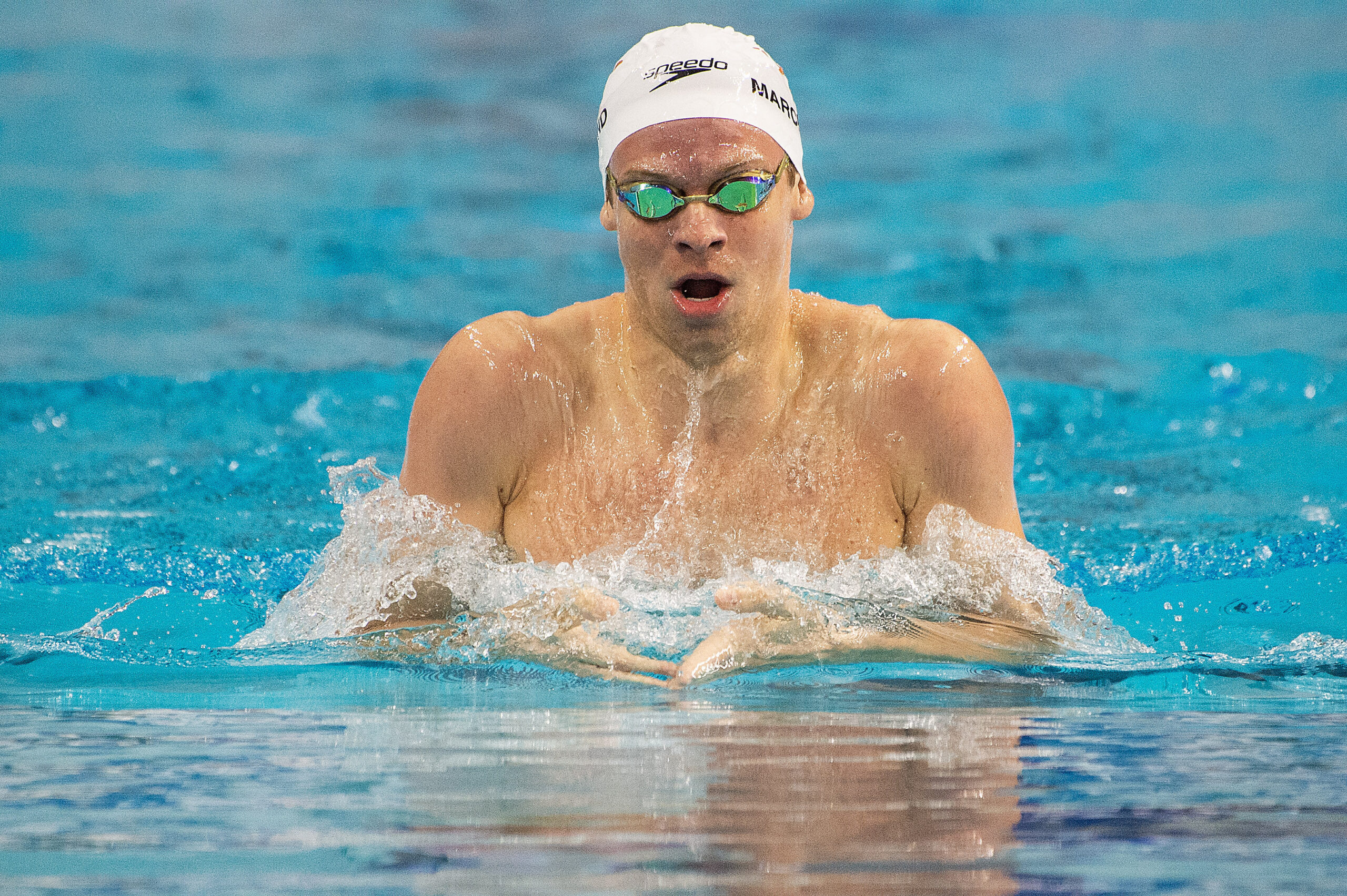 Équipe de France : Léon Marchand va rencontrer les Bleus