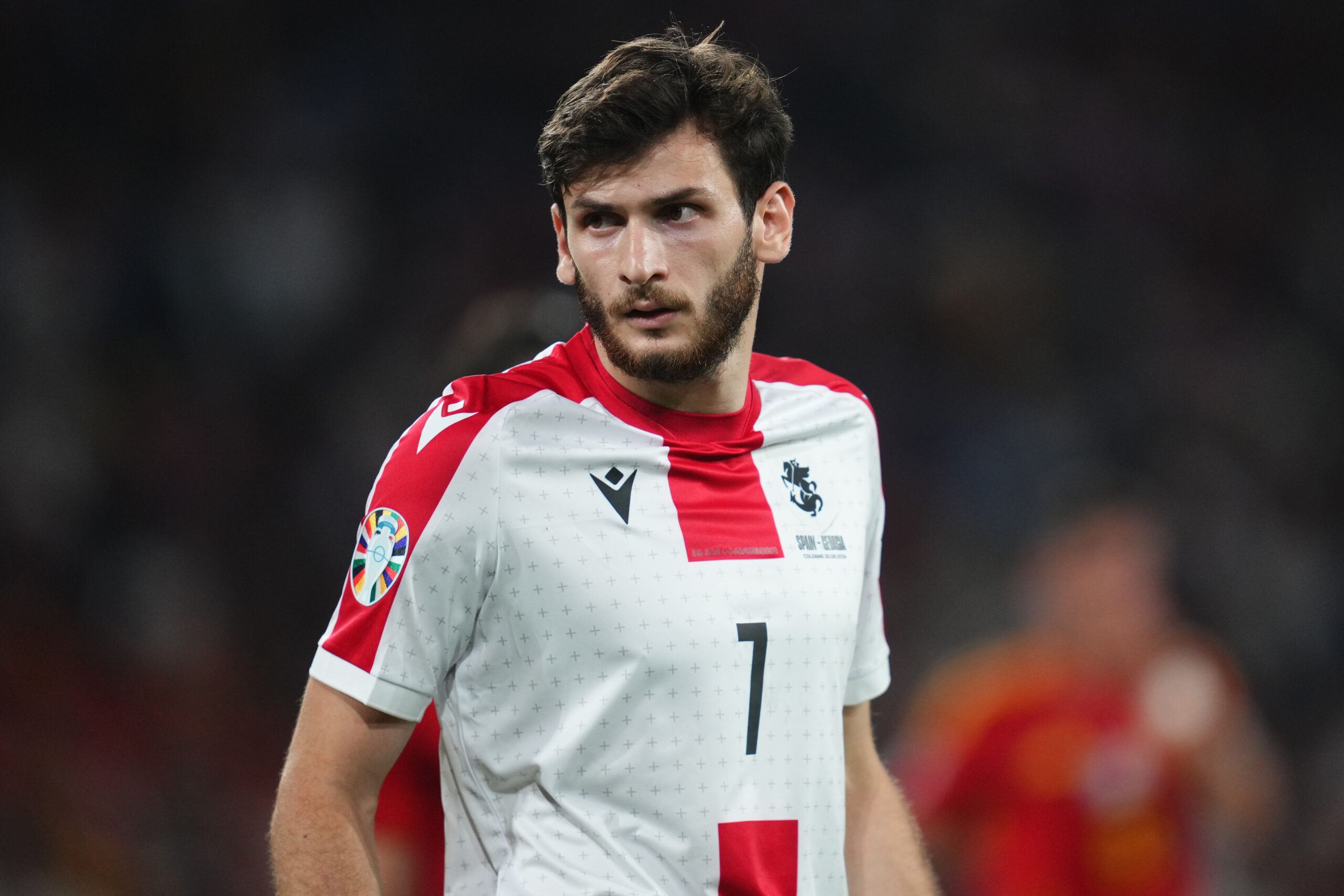 Le doublé de Khvicha Kvaratskhelia avec la Géorgie contre Israël