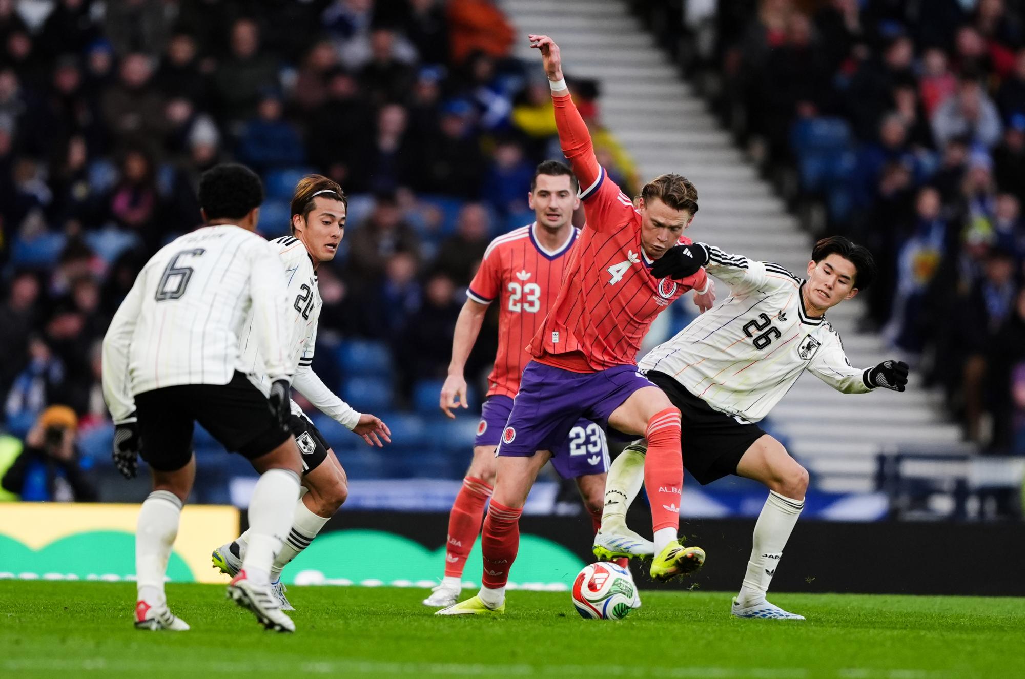 Le Japon vient à bout de l'Ecosse