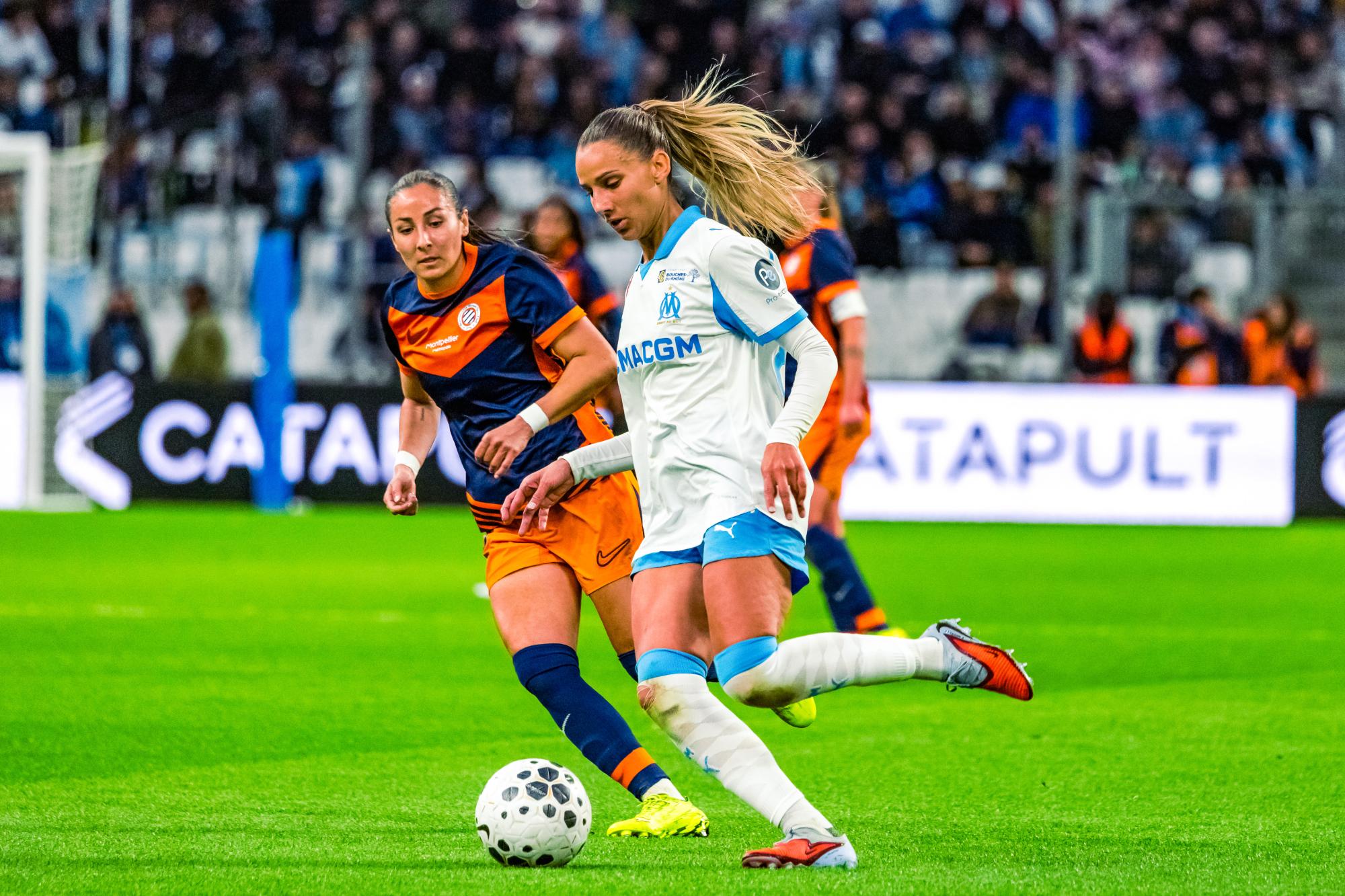 Première Ligue : Pour leur grande première au Vélodrome, les Marseillaises se sabordent contre Montpellier