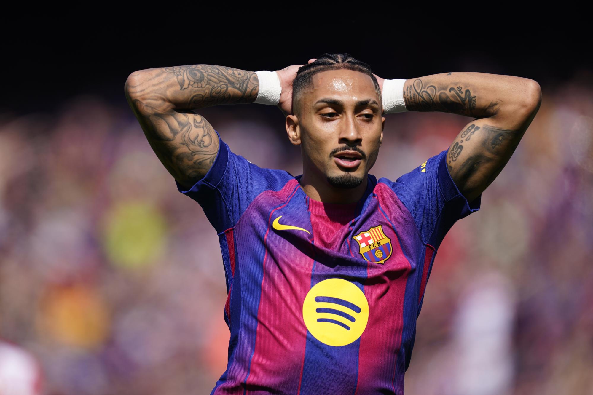 Liga : Le FC Barcelone s'indigne auprès de la FIFA après la blessure de Raphinha face à la France