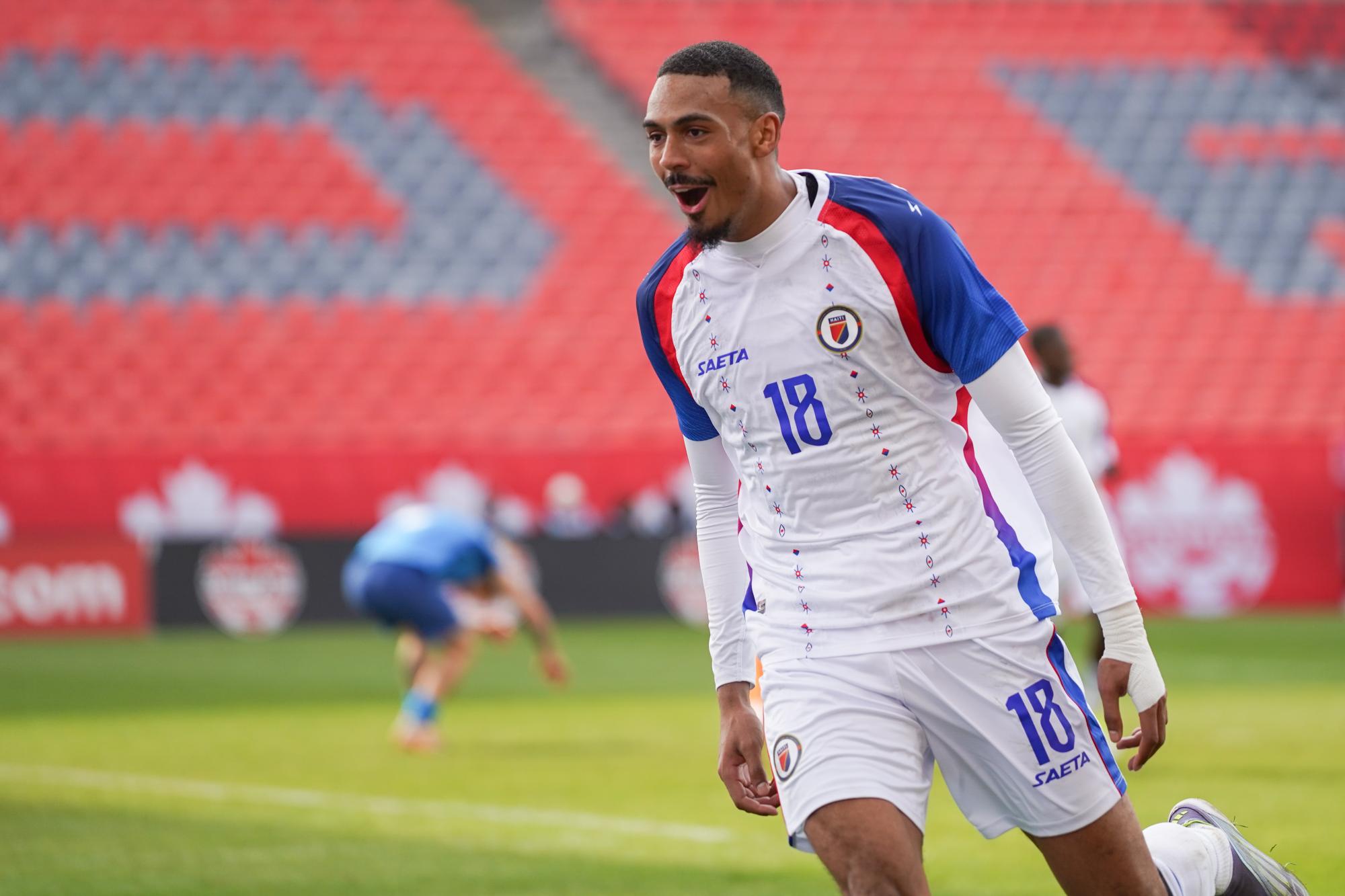 Pour sa deuxième sélection avec Haïti, Wilson Isidor marque son premier but