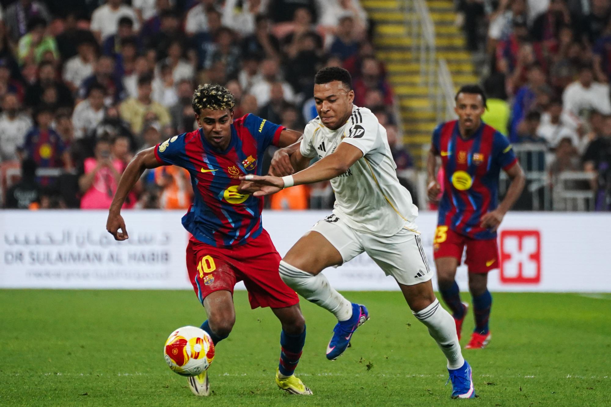 En Espagne, Kylian Mbappé règne au classement des salaires, Lamine Yamal à l'écart