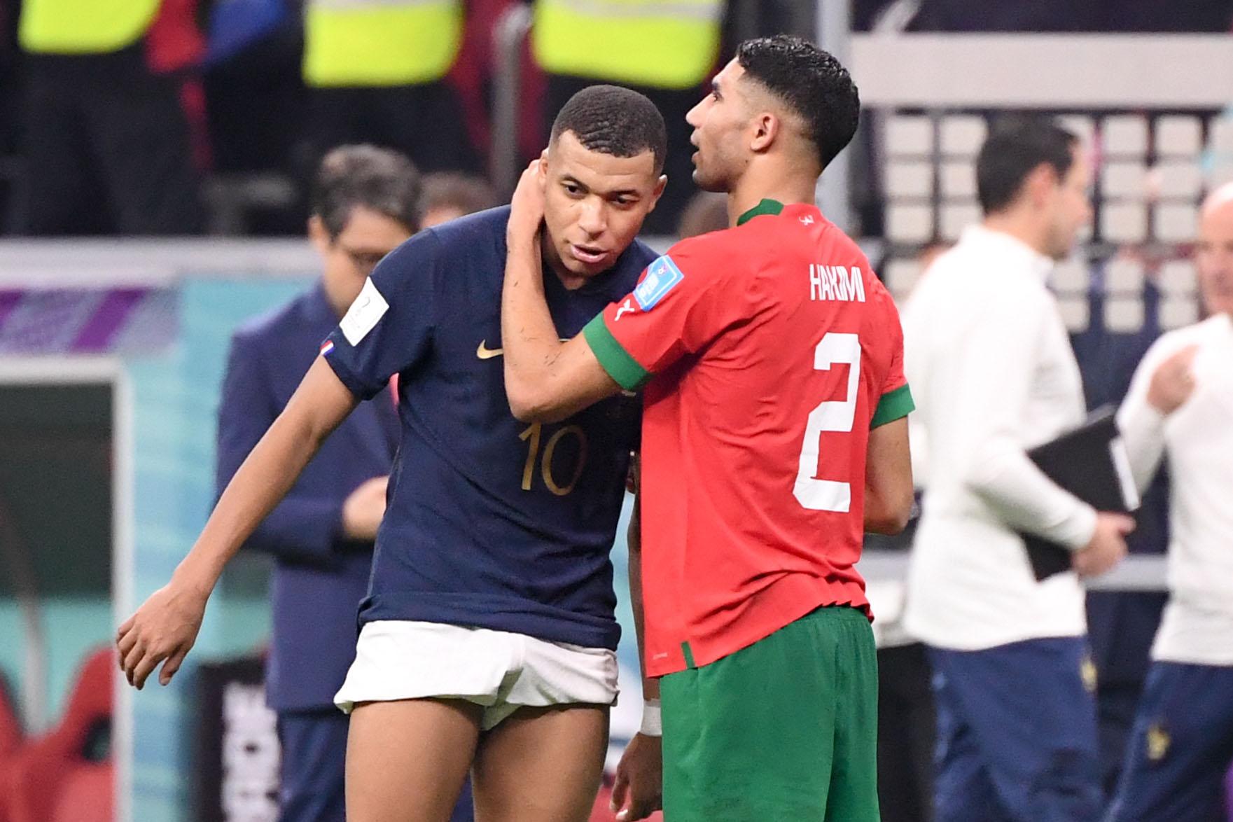 Kylian Mbappé et Achraf Hakimi planifient leurs vacances en pleine demi-finale de Coupe du monde