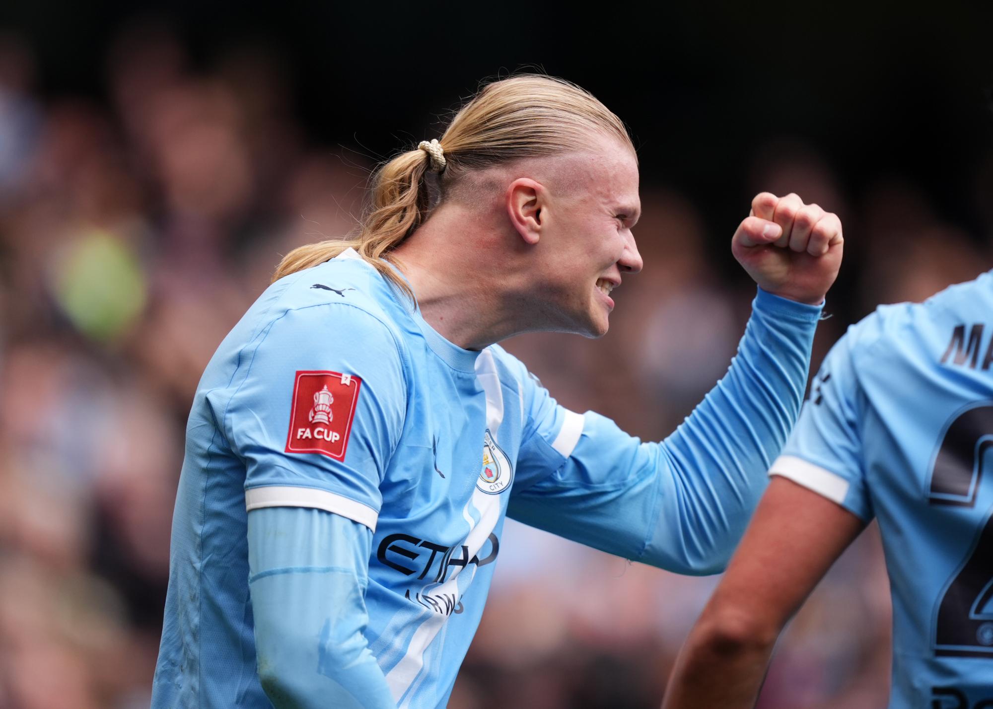 FA Cup : Erling Haaland (Manchester City), bourreau de Liverpool et roi des triplés en Europe