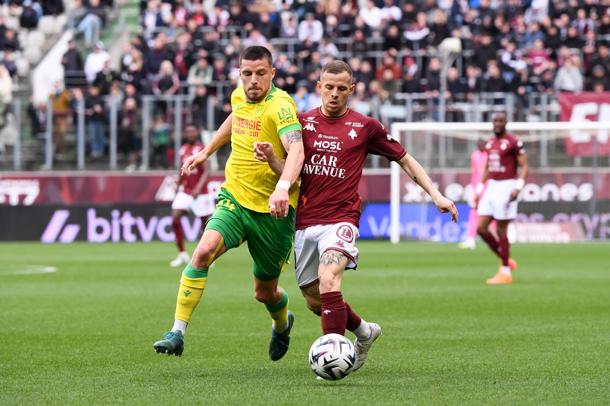 Ligue 1 : Metz aura tout tenté contre Nantes, Auxerre ramène un point du Havre