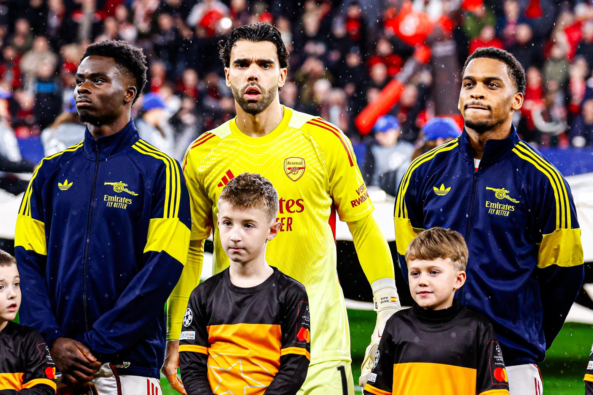 Ligue des champions : Arsenal privé de Bukayo Saka et Jurriën Timber face au Sporting Portugal