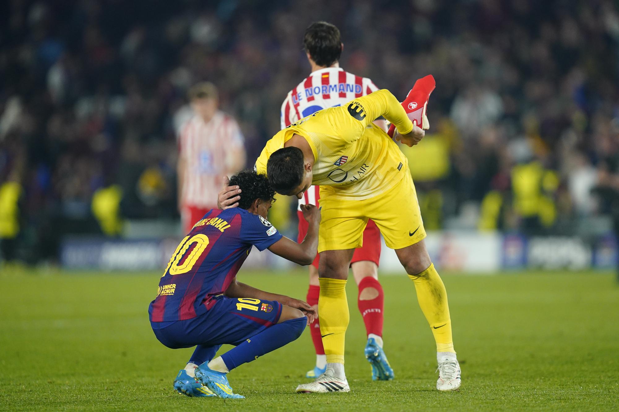 Juan Musso répond à la polémique survenue après la main de Marc Pubill dans la surface de réparation