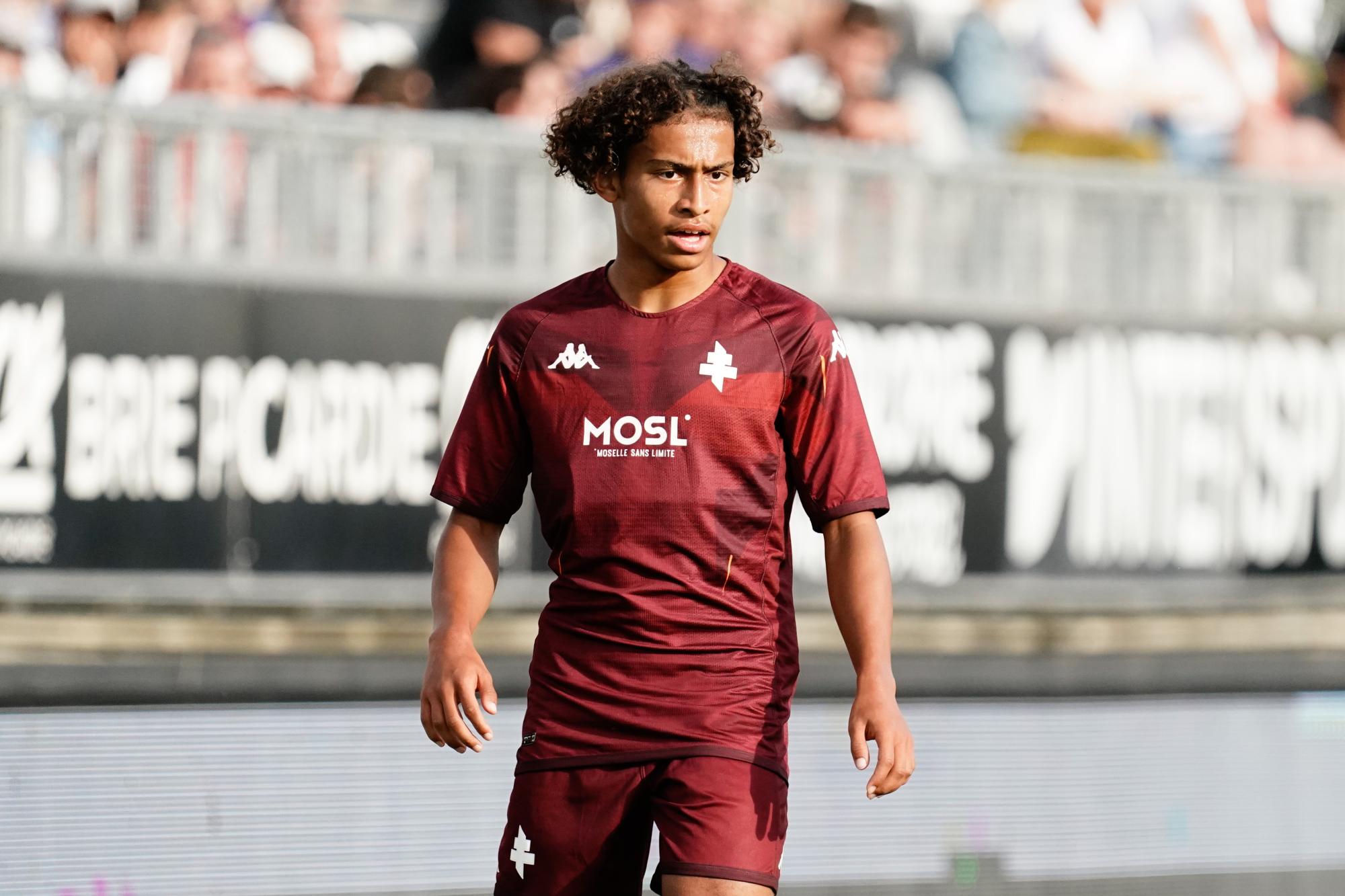 Tahirys Dos Santos fait son retour sur les terrains d'entraînement avec le FC Metz