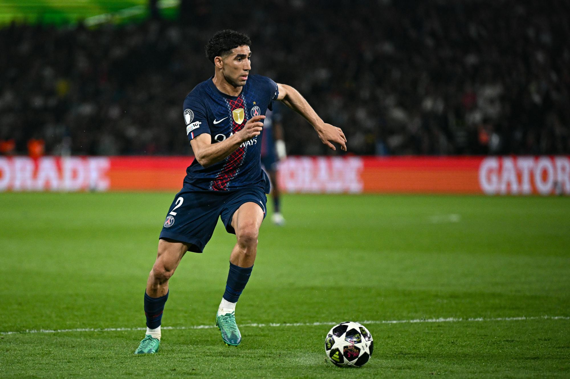 Le joueur du PSG Achraf Hakimi est absent des onze nommés au prix Marc-Vivien Foé 2026