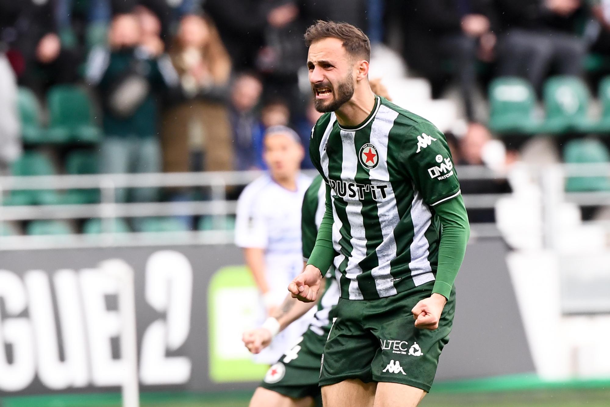 Ligue 2 : Le Red Star renverse Bastia, Le Mans cale à Boulogne