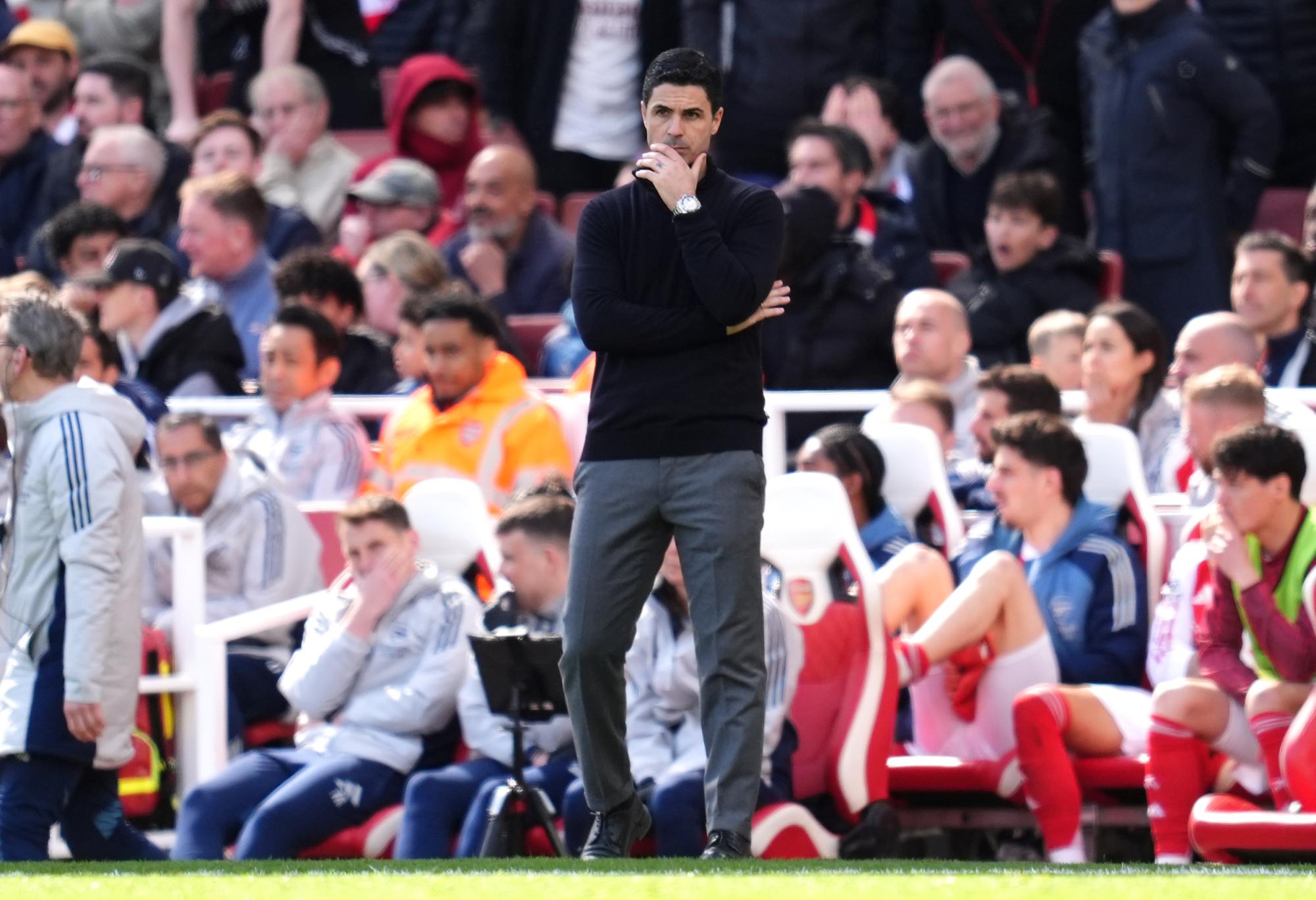 Premier League : «/C'est un véritable coup de massue/», assure Mikel Arteta après la défaite d'Arsenal face à Bournemouth
