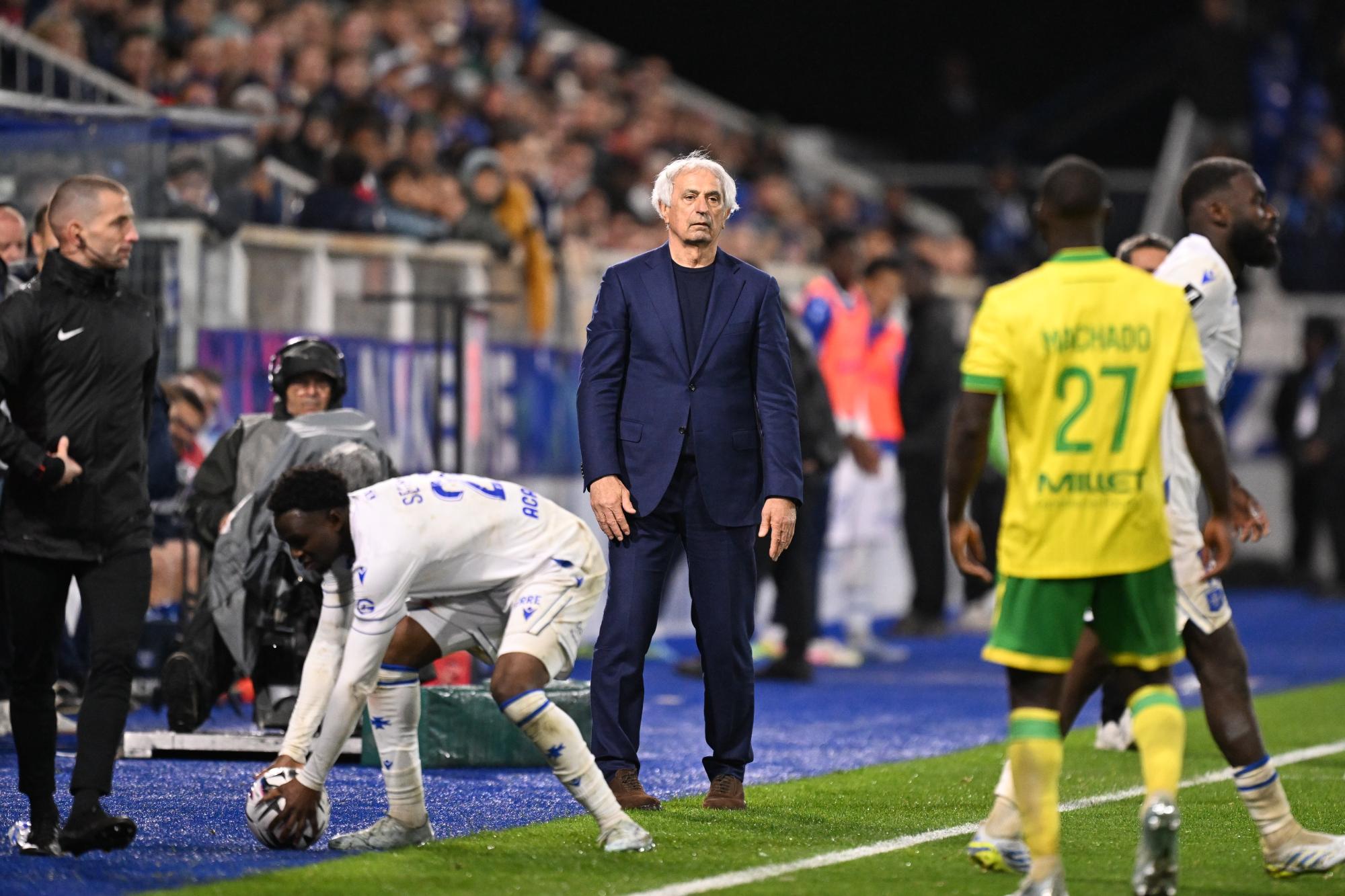 Ligue 1 : Vahid Halilhod~i résigné sur l'avenir du FC Nantes en première division française après le nul concédé contre Auxerre