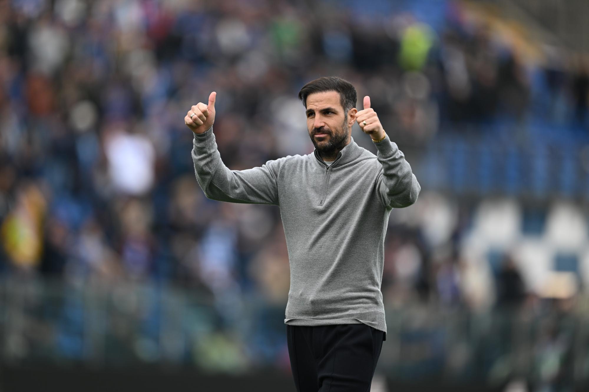 Fàbregas élu entraîneur de l'année en Italie