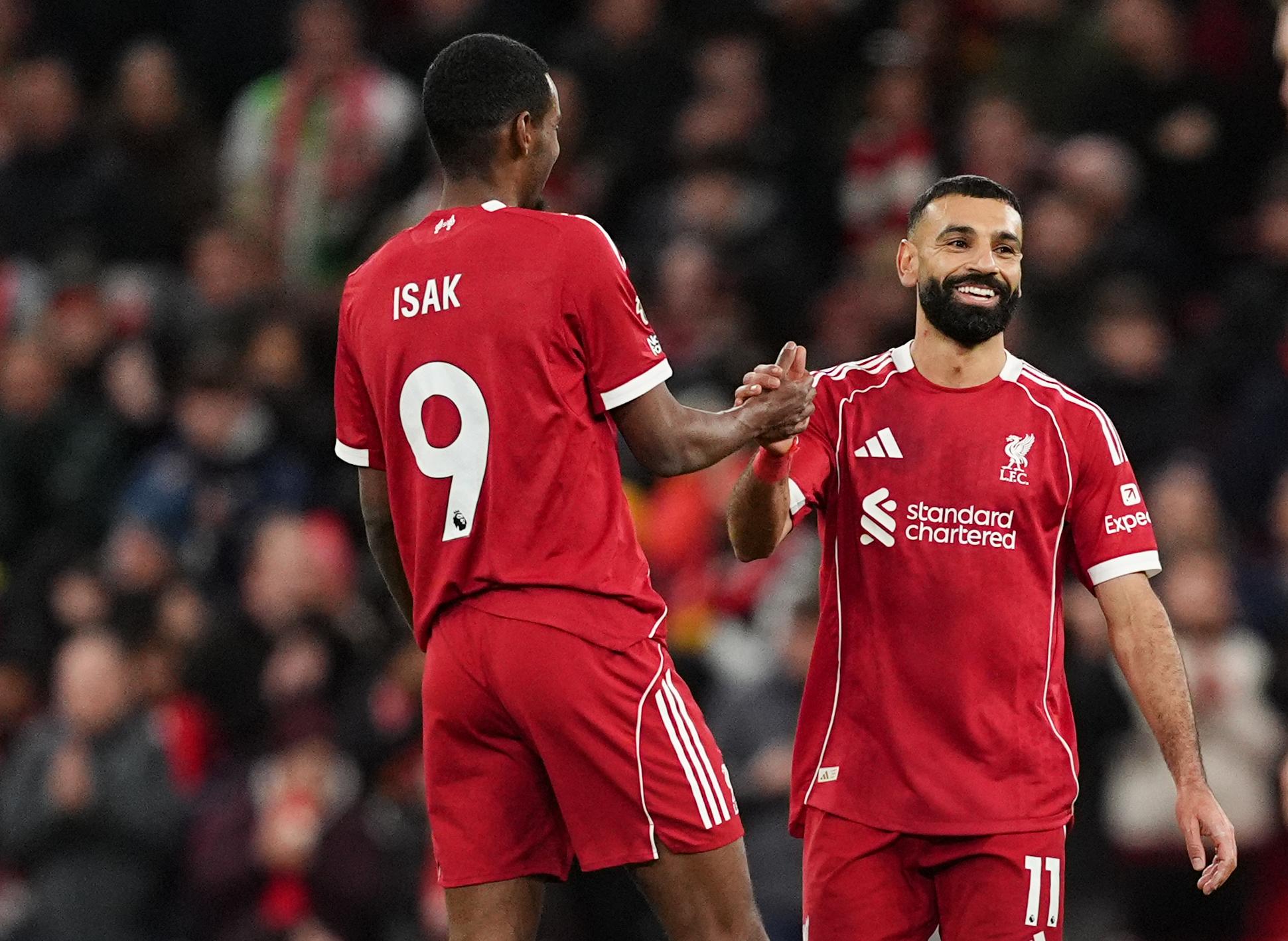 Ligue des champions : Alexander Isak titulaire pour la première fois depuis quatre mois, Mohamed Salah encore sur le banc