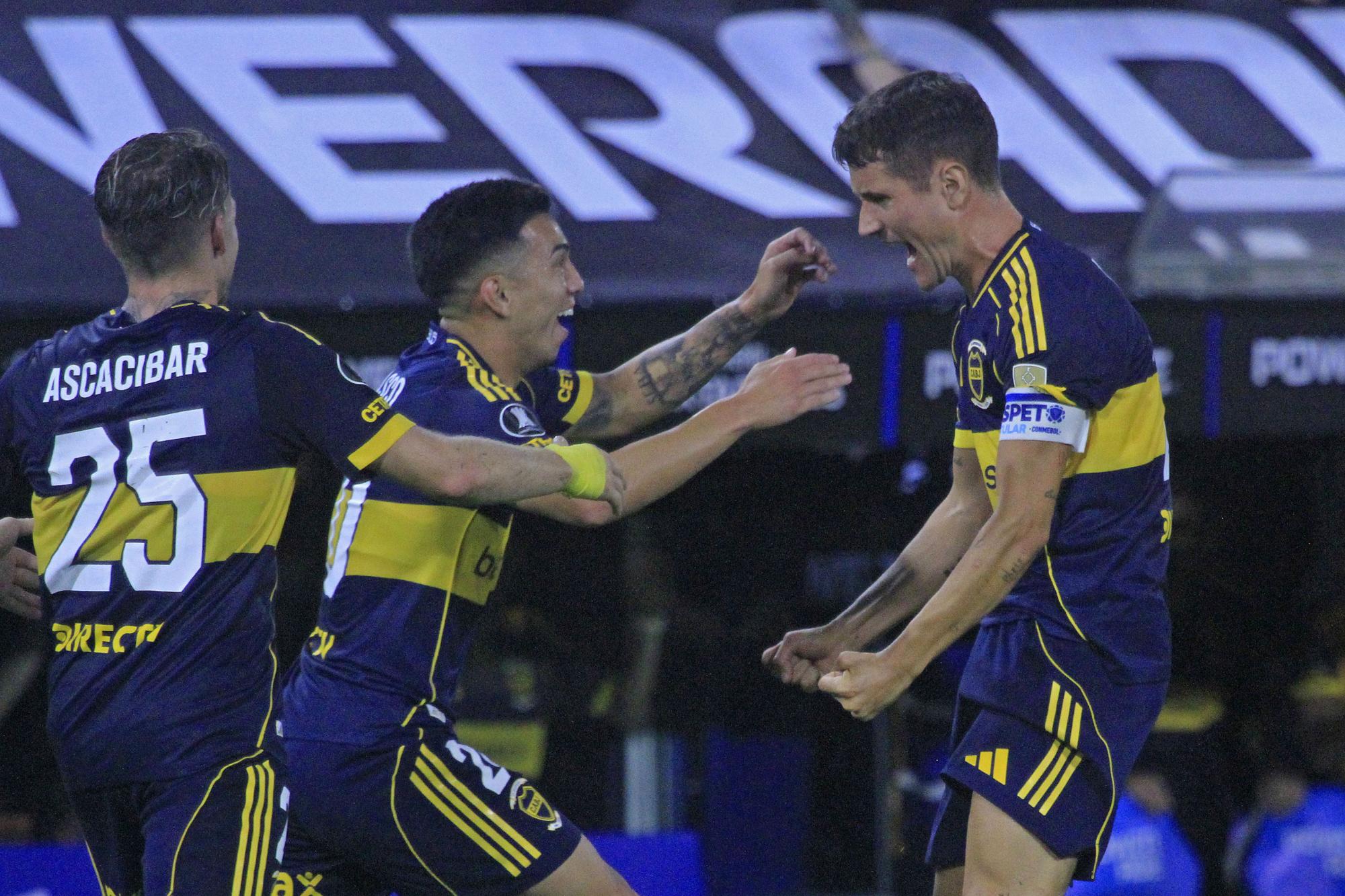 L'ancien Parisien Ander Herrera met fin à une longue série sans marquer en inscrivant son premier but avec Boca Juniors