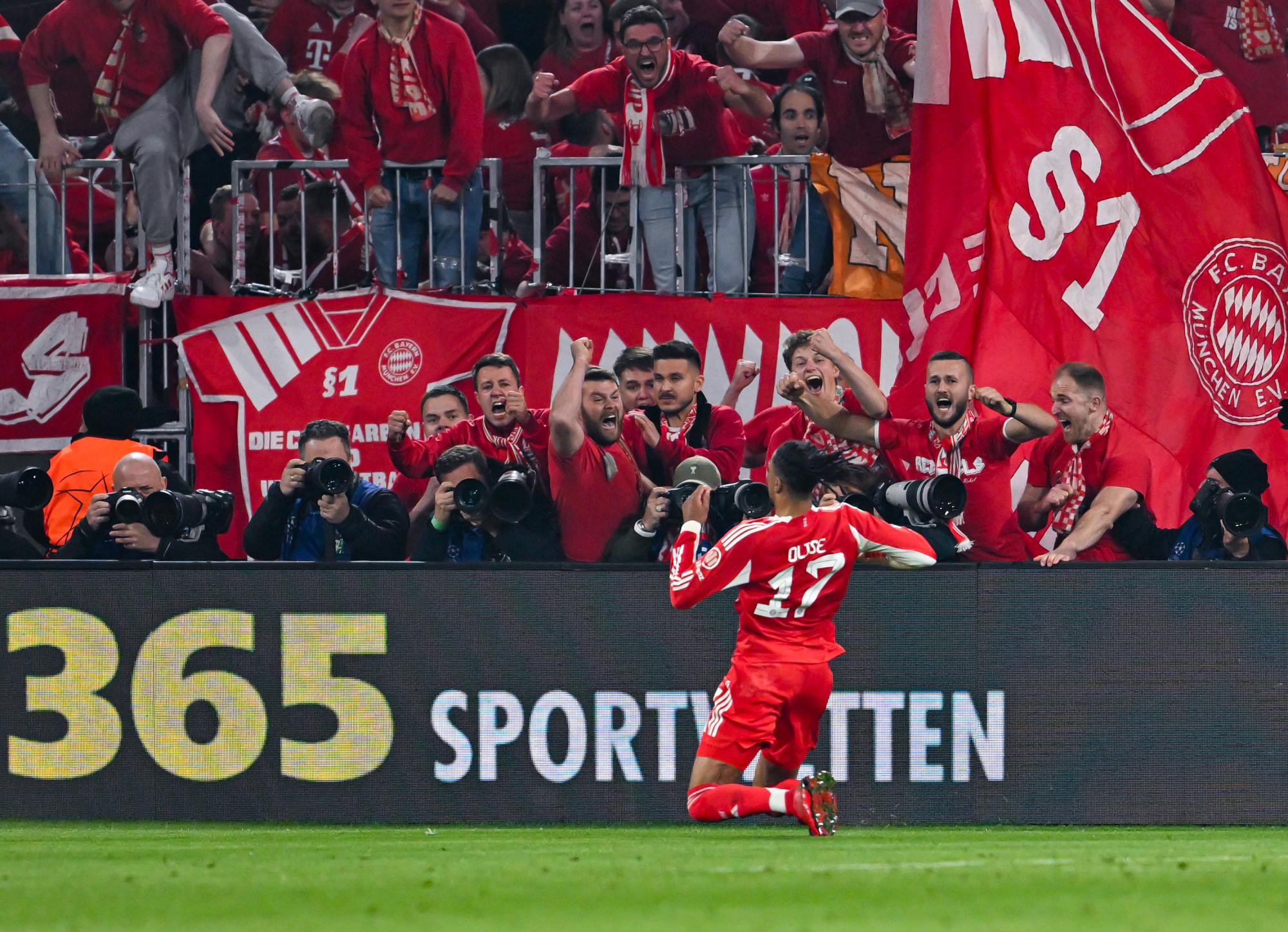 Un photographe blessé par la célébration de Michael Olise contre le Real Madrid