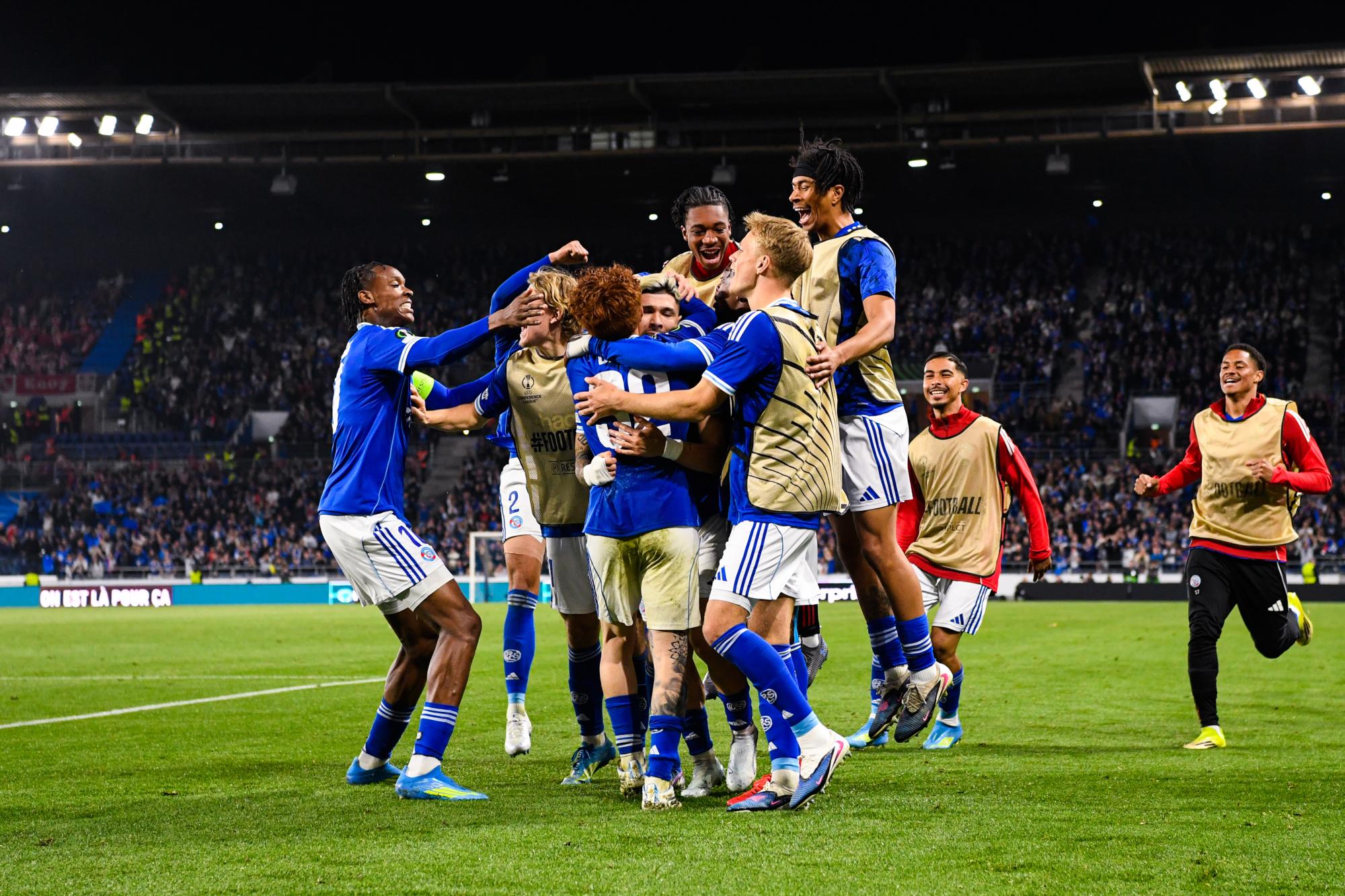 Ligue Conférence - Strasbourg désosse Mayence et se qualifie pour la première fois en demi-finales d'une Coupe d'Europe