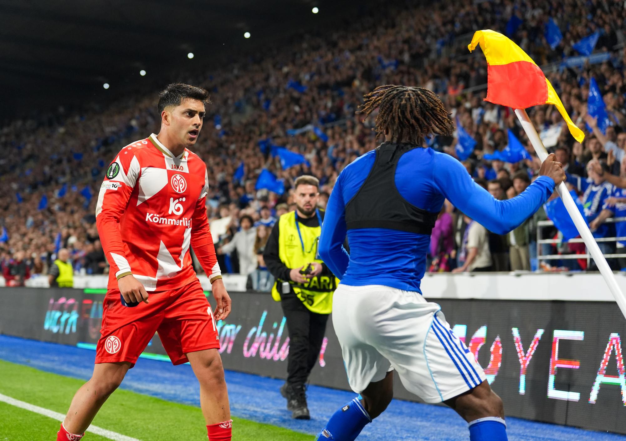 Après la remontée contre Mayence, la célébration des Strasbourgeois tourne mal