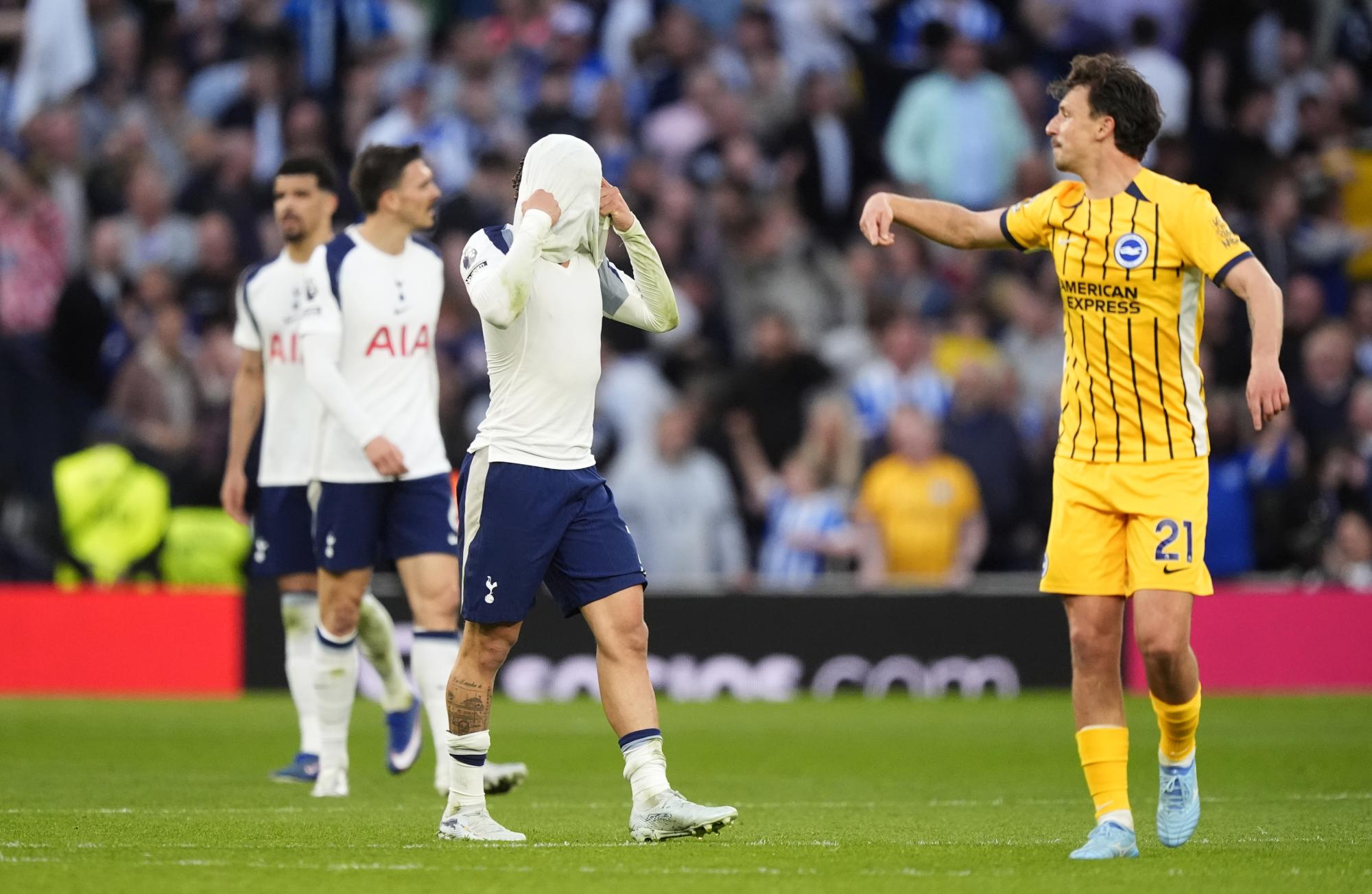 Premier League : Tottenham plombé dans le temps additionnel par Brighton