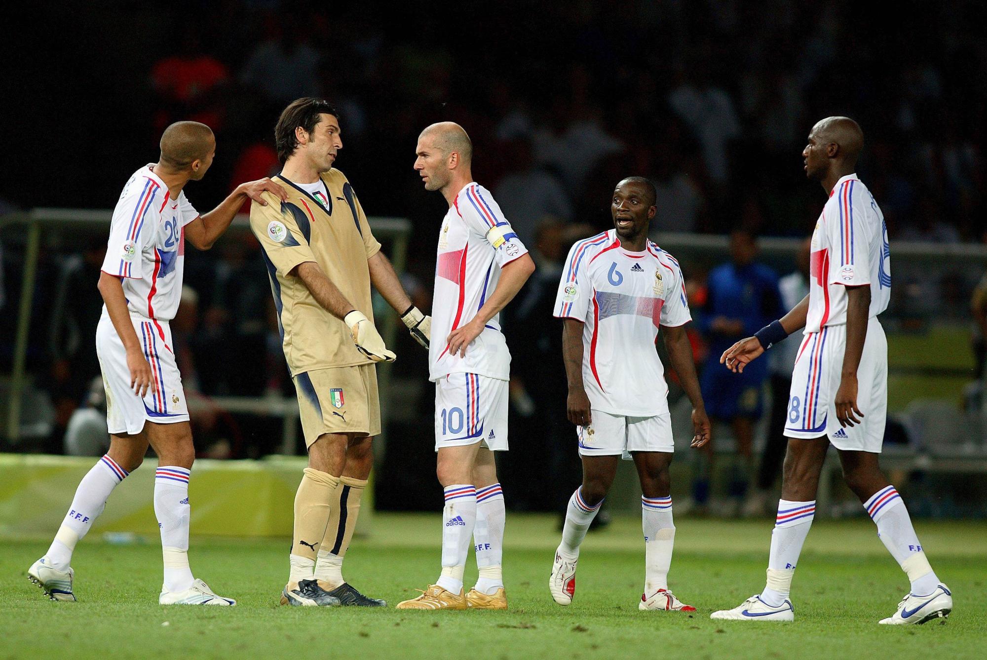 Le rôle joué par Gianluigi Buffon après le coup de tête de Zinédine Zidane en finale de Coupe du monde 2006