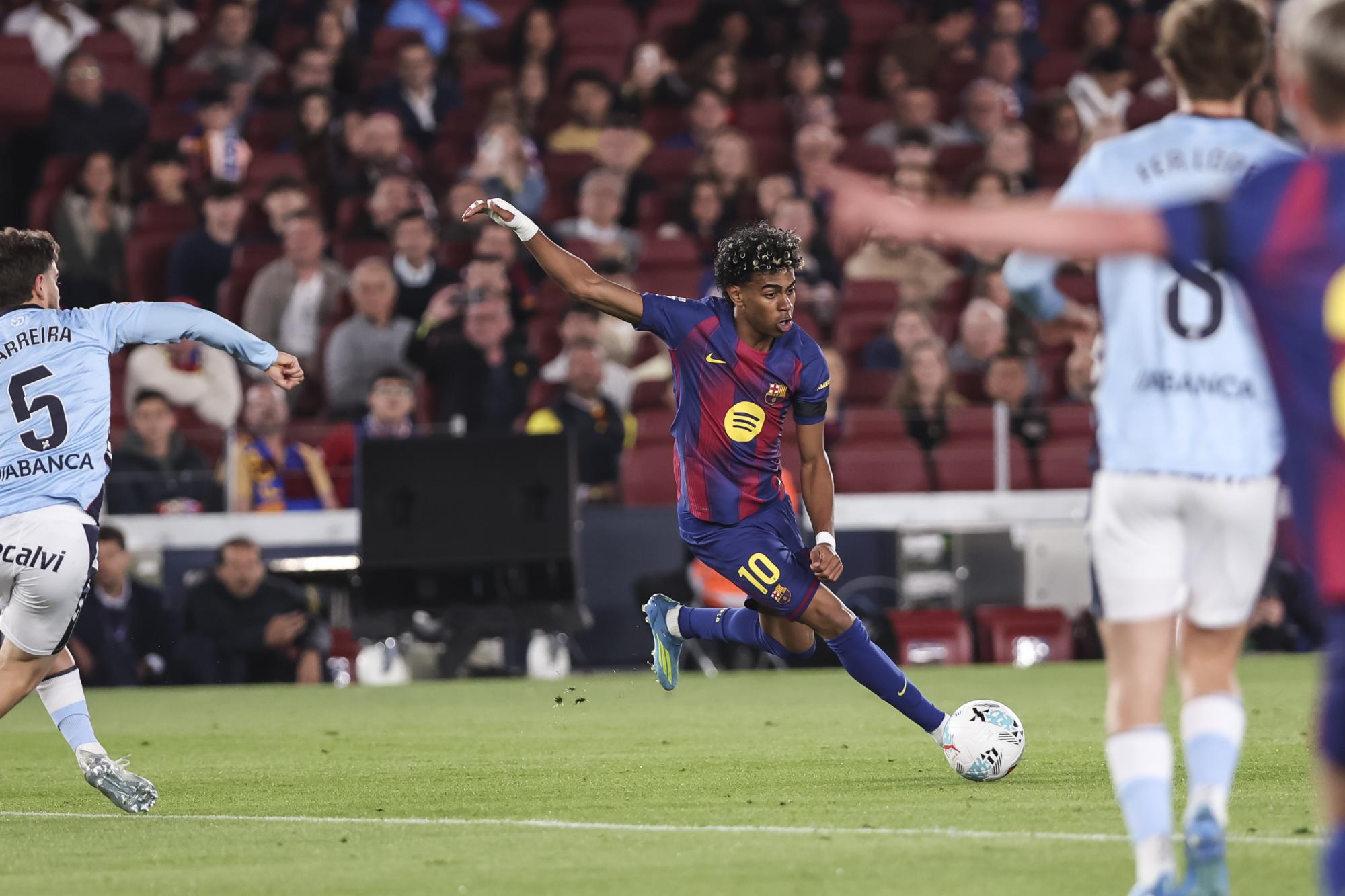 Liga : Barcelone met le Real Madrid à neuf points en battant le Celta de Vigo, mais perd Lamine Yamal