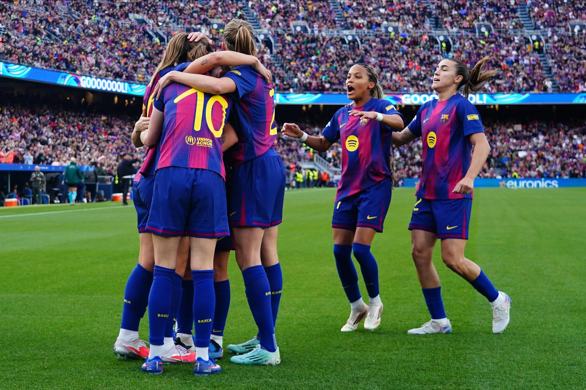 Les Barcelonaises à nouveau sacrées reines d'Espagne