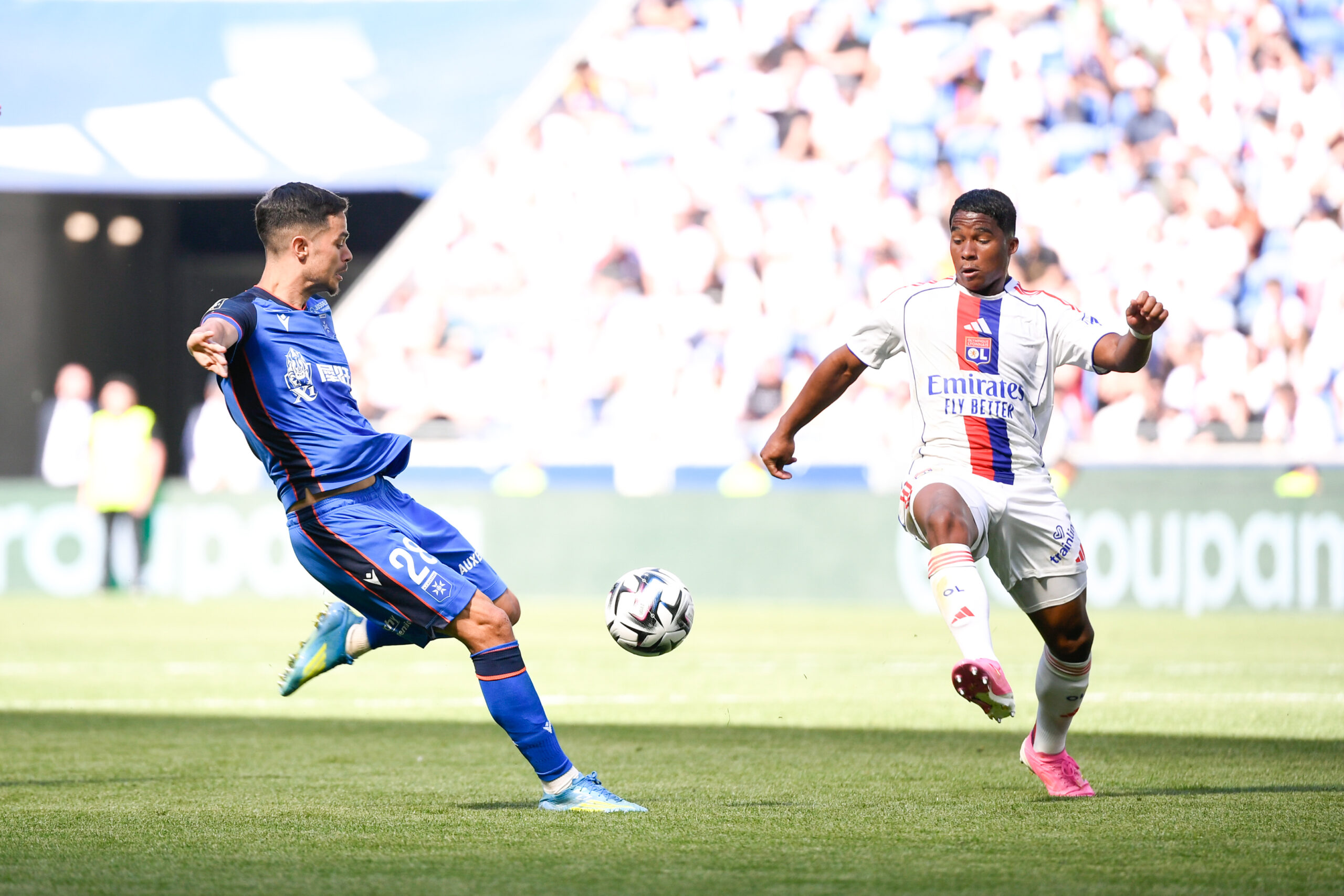 Ligue 1 - Lyon poursuit sa belle série en dominant Auxerre