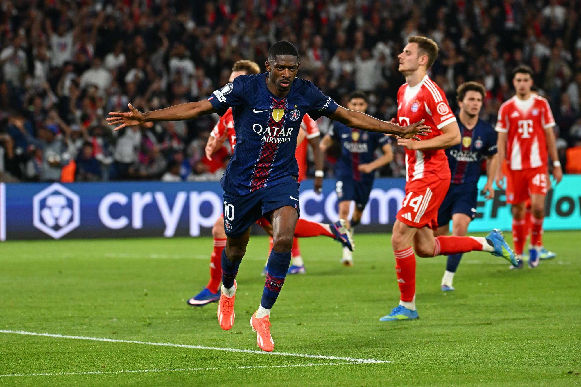 Ligue des champions : dans un premier acte fou, le PSG mène face au Bayern
