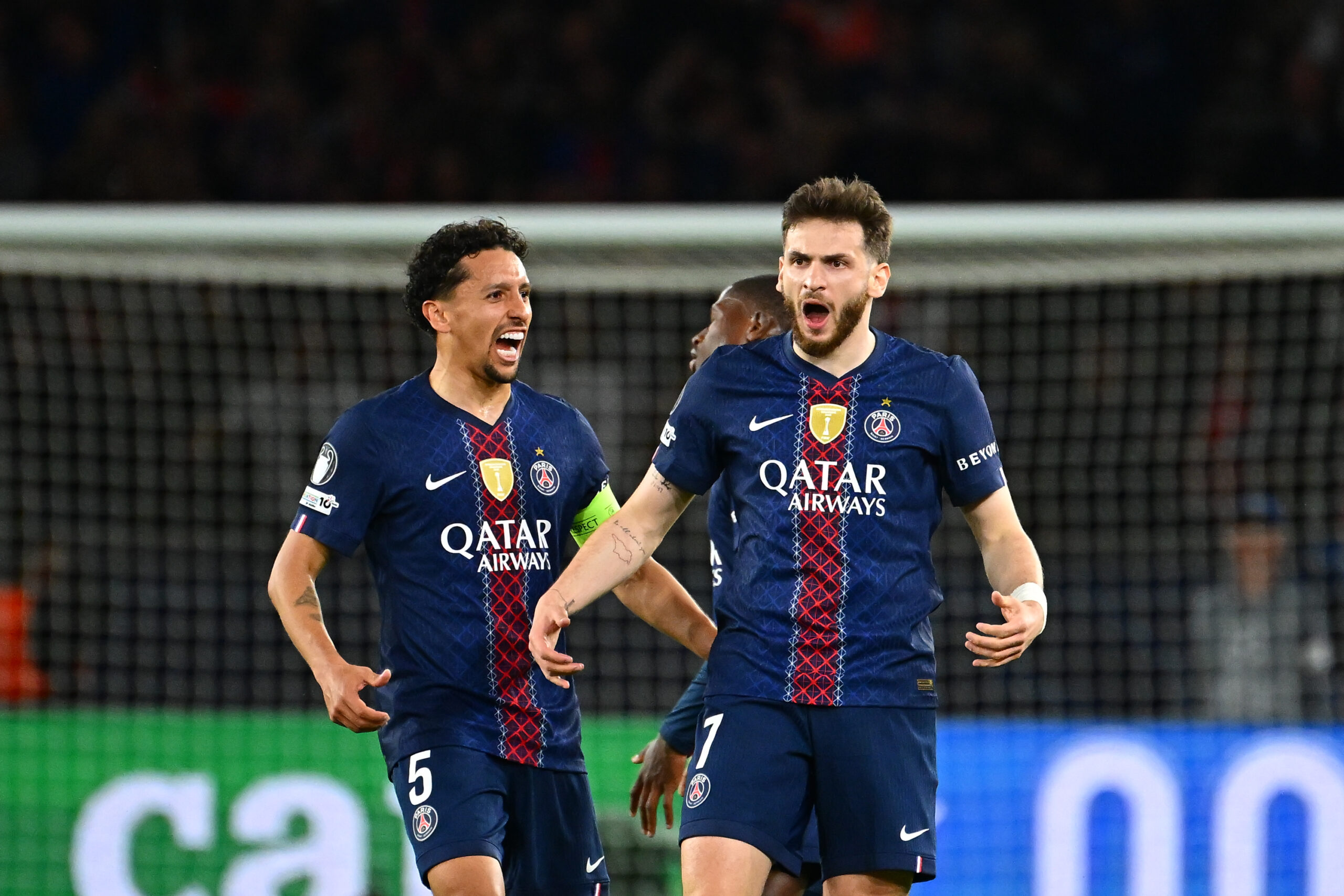 Marquinhos après la demi-finale aller entre le PSG et le Bayern Munich 5-4: «Sur le terrain, c'était un vrai plaisir/»