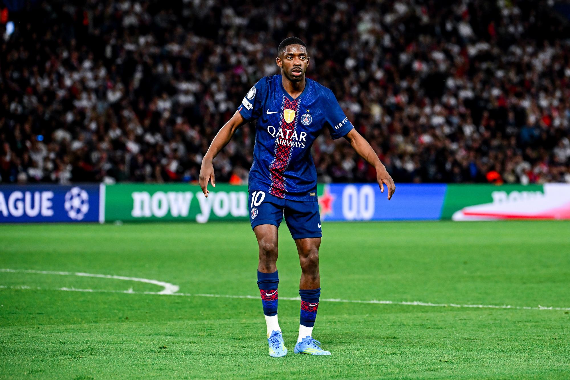 Ousmane Dembélé élu joueur de la semaine en Ligue des champions