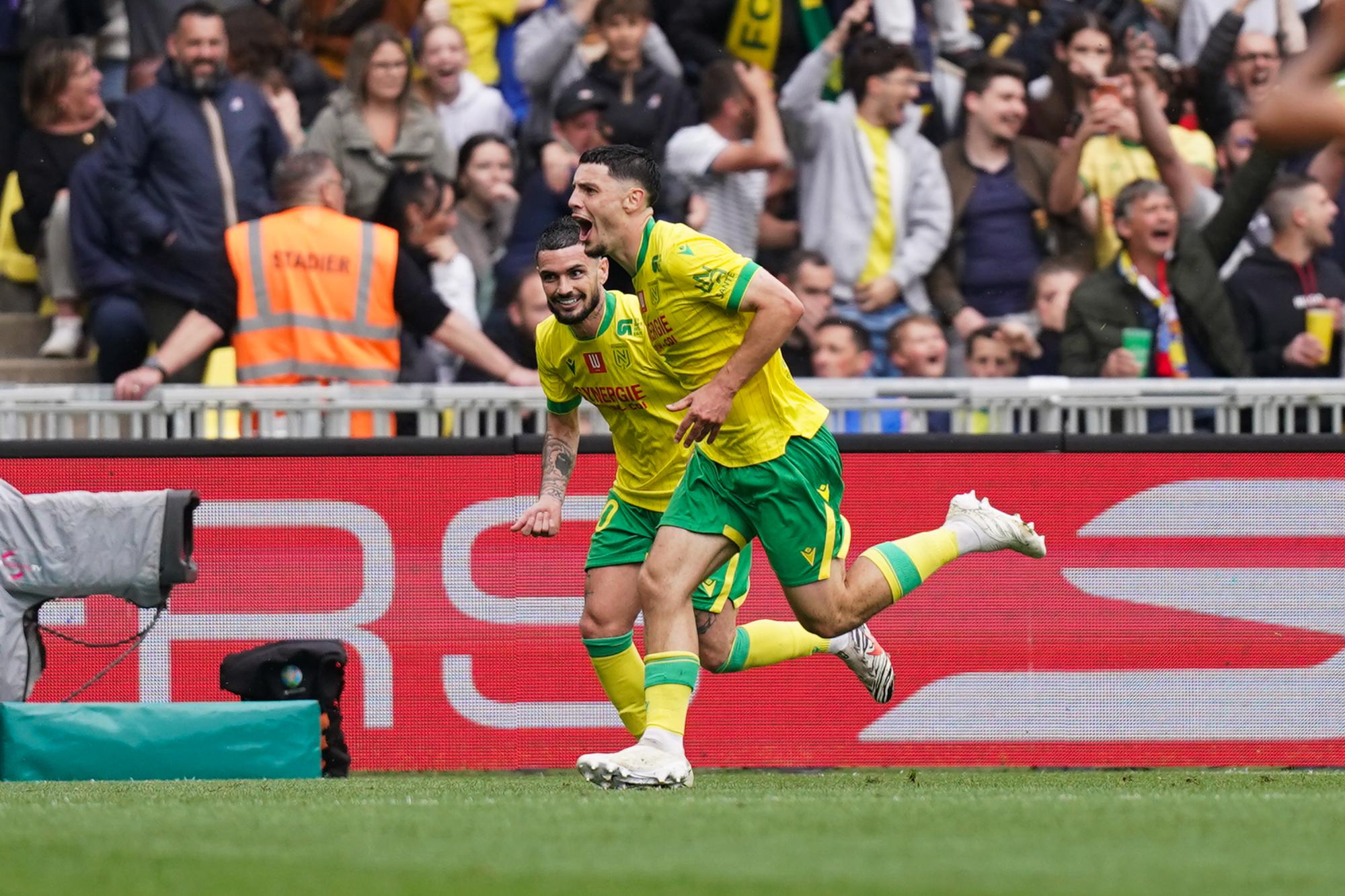 Ligue 1 : Le magnifique but signé Mathis Abline lors de la victoire surprise de Nantes contre l'Olympique de Marseille