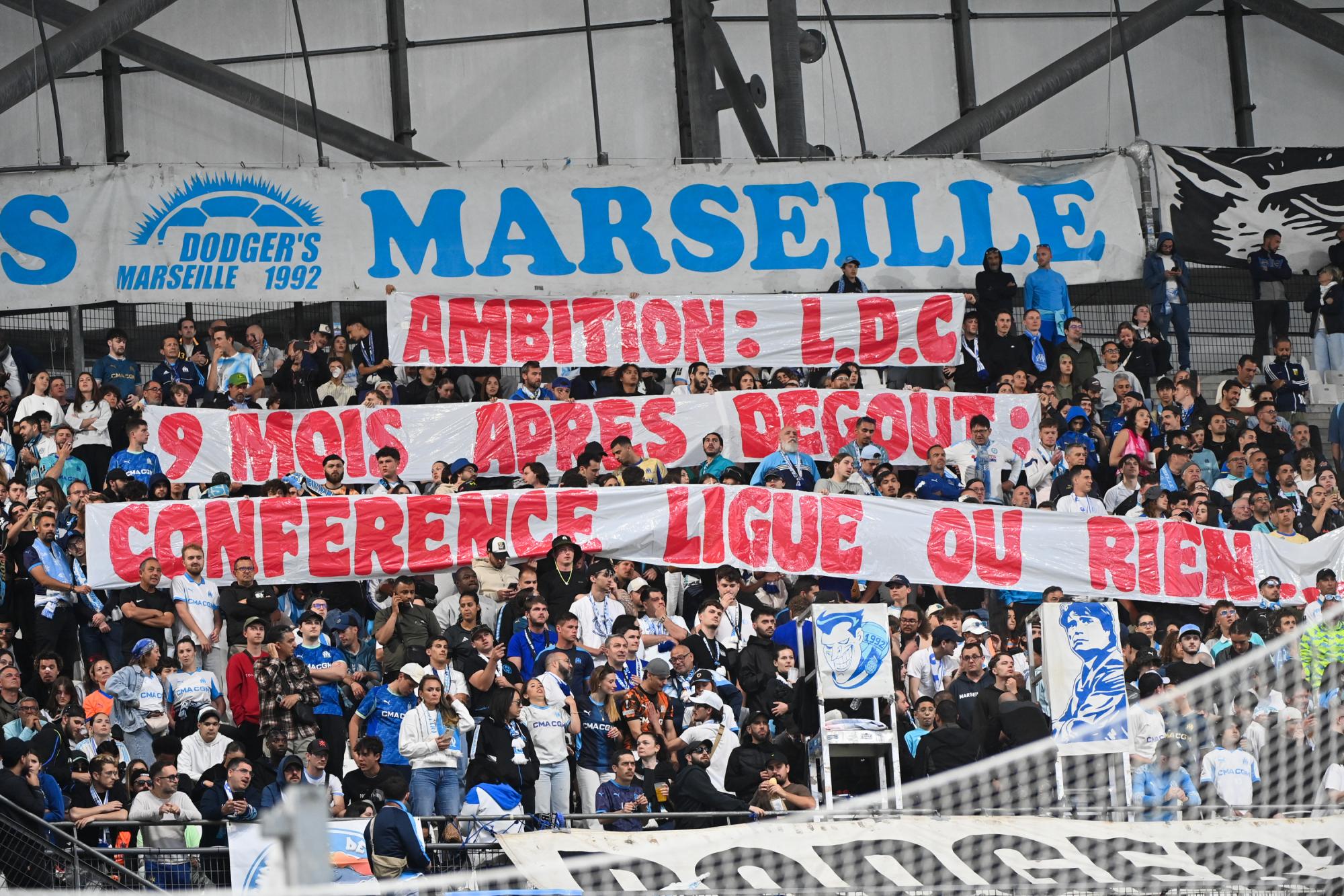 Les supporters de l'OM en grève jusqu'à la fin de saison