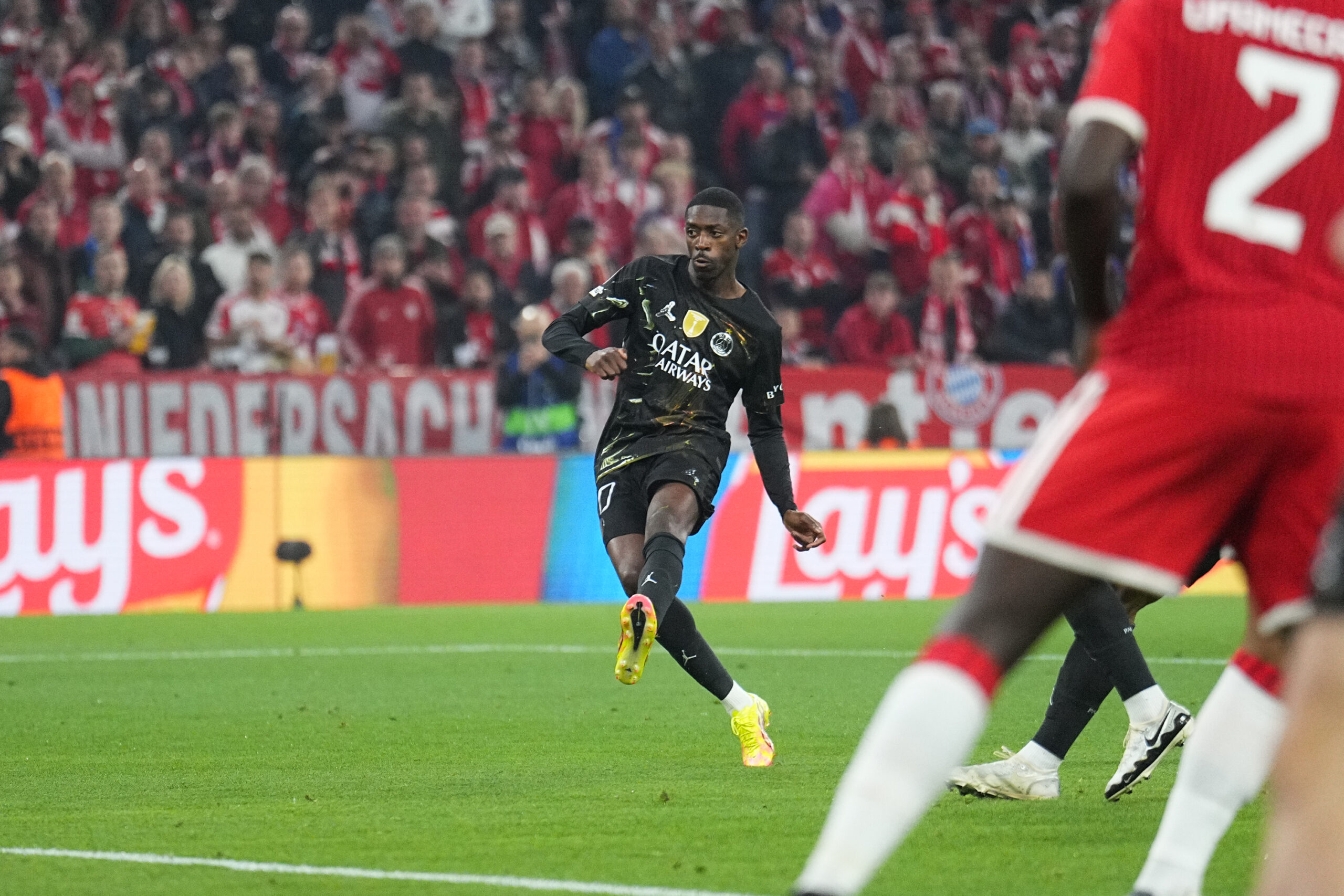 Demi-finale retour Ligue des champions : l'ouverture du score d'Ousmane Dembélé face au Bayern Munich en vidéo