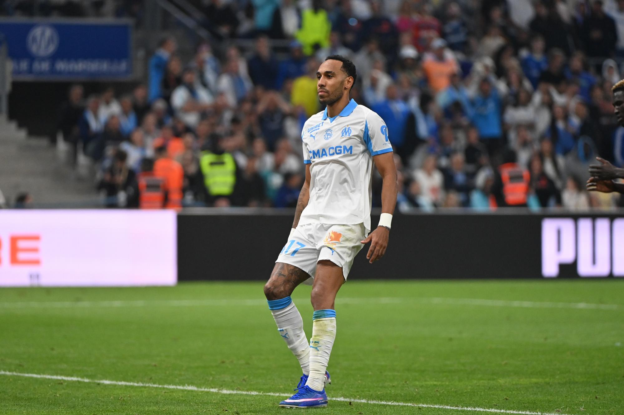 Pierre-Emerick Aubameyang écarté du groupe pour Le Havre-OM