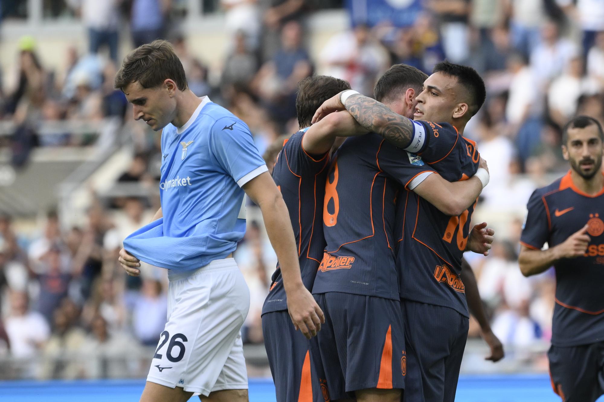 Serie A : L'inter l'emporte face à la Lazio avant la finale de la coupe d'Italie