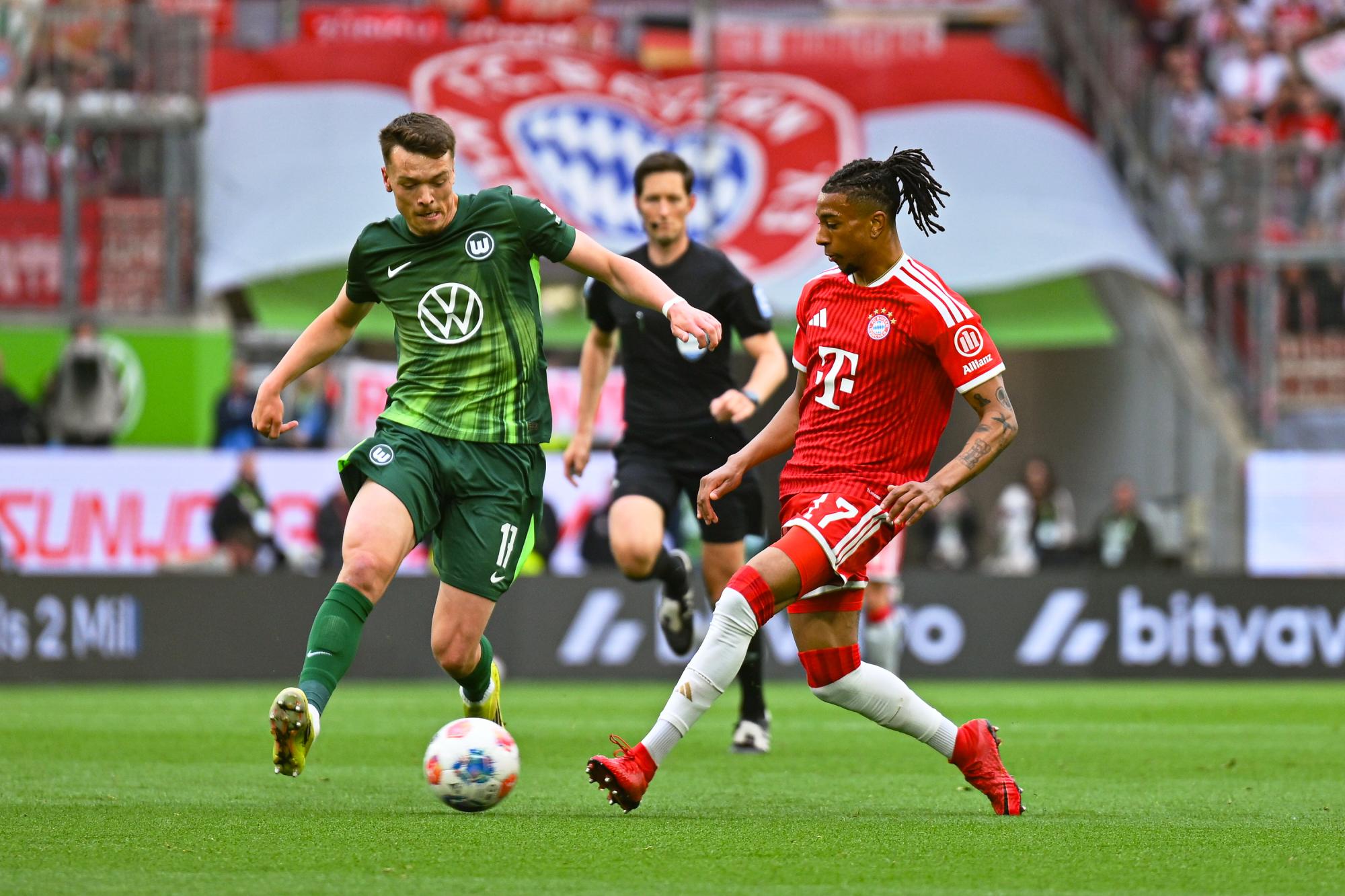 Bundesliga : Le Bayern punit Wolfsburg qui sera a minima barragiste et jouera sa survie dace à Sankt Pauli le 16 mai