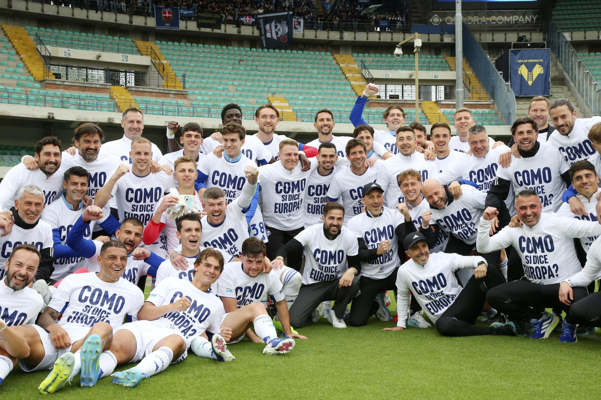 Serie A - En battant le Hellas Vérone, Côme se qualifie pour la première fois de son histoire en Coupe d'Europe