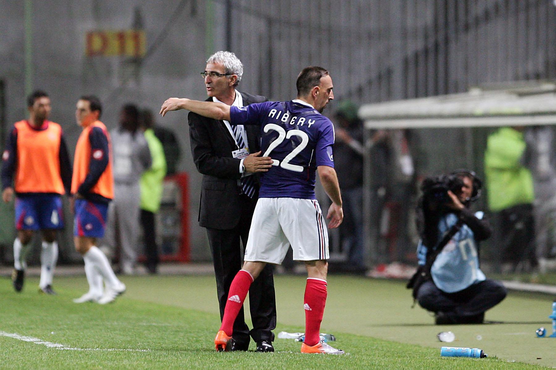 Indirectement désigné comme la taupe de Knysna 2010 par Raymond Domenech, Franck Ribéry réagit sur X