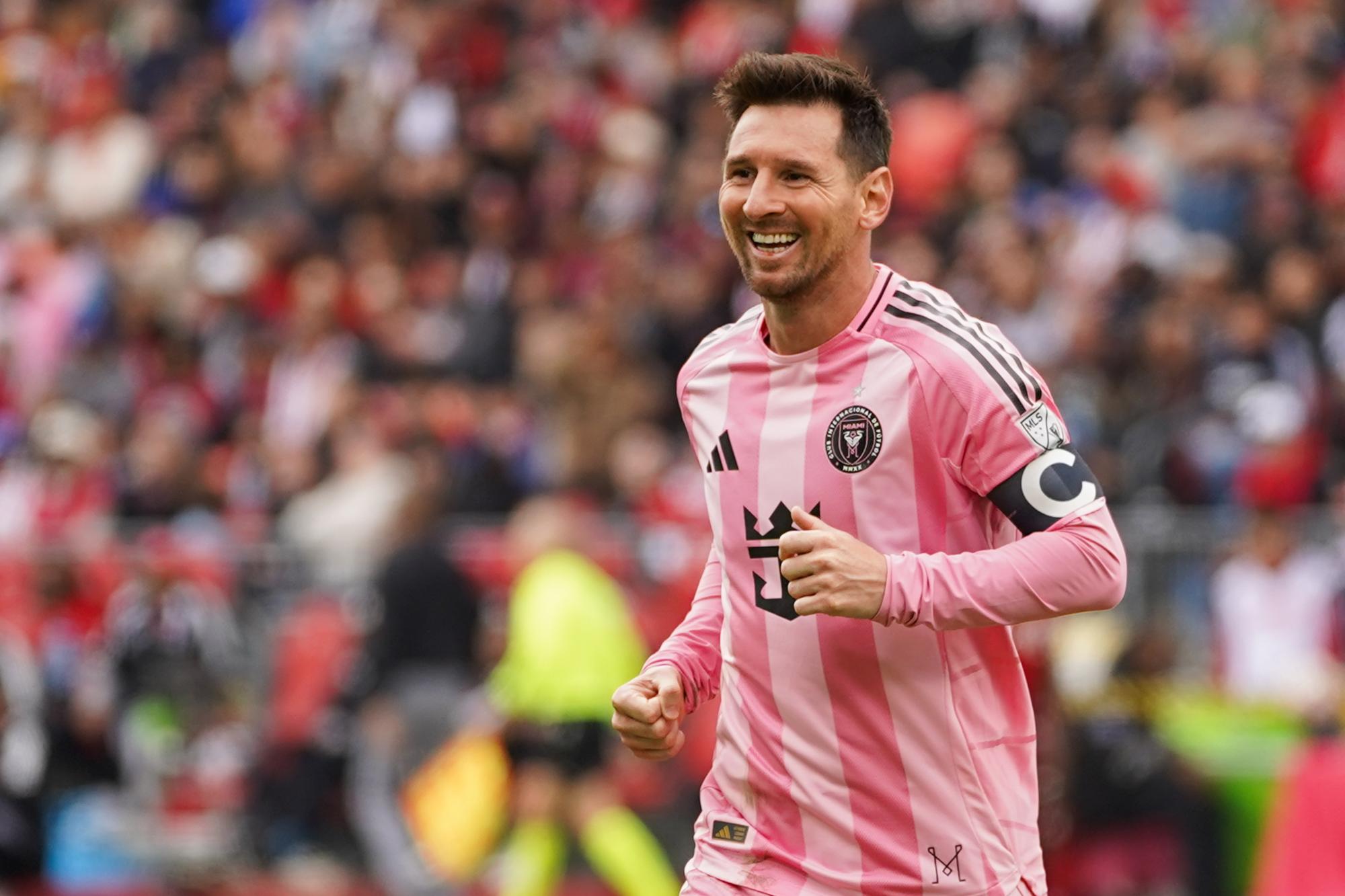 Lionel Messi, double buteur avec l'Inter Miami, continue de rouler sur la MLS